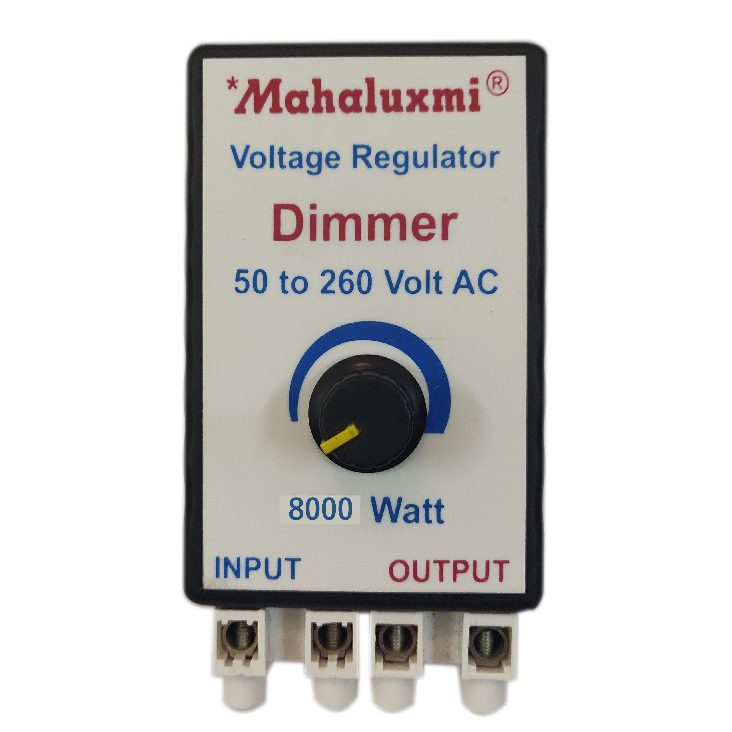 Mahaluxmi Voltage Regulator Dimmer 8000 Watt Bulb Switch Brightness Controller-image-2