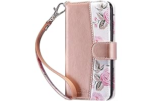 Customized Floral Ulala iPhone 8 Plus Wallet Case That Gives Peace Of Mind