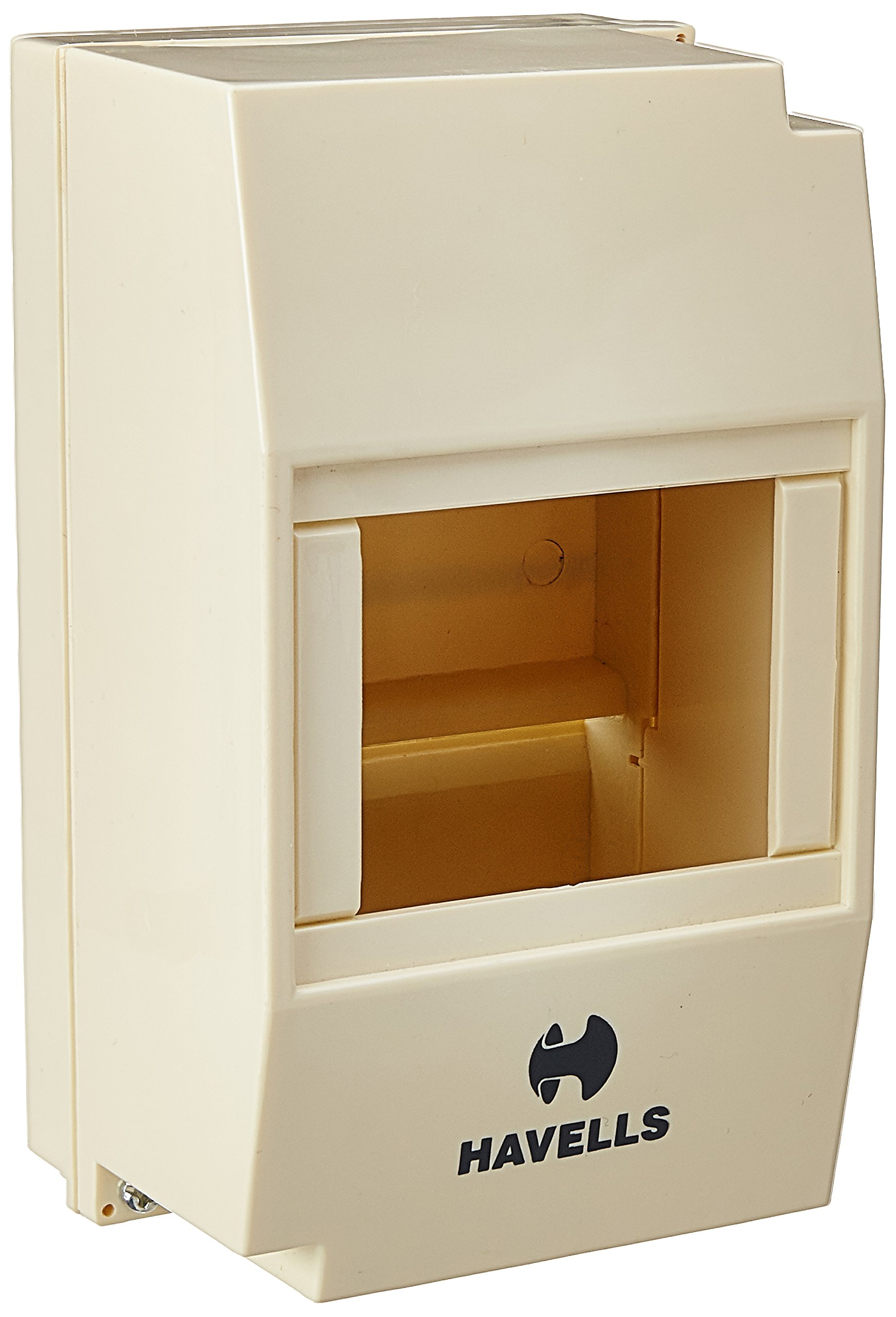 Havells Utility MCB ENCL FP Metal Enclosure 4 Pole Cutout (Grey)-image-22