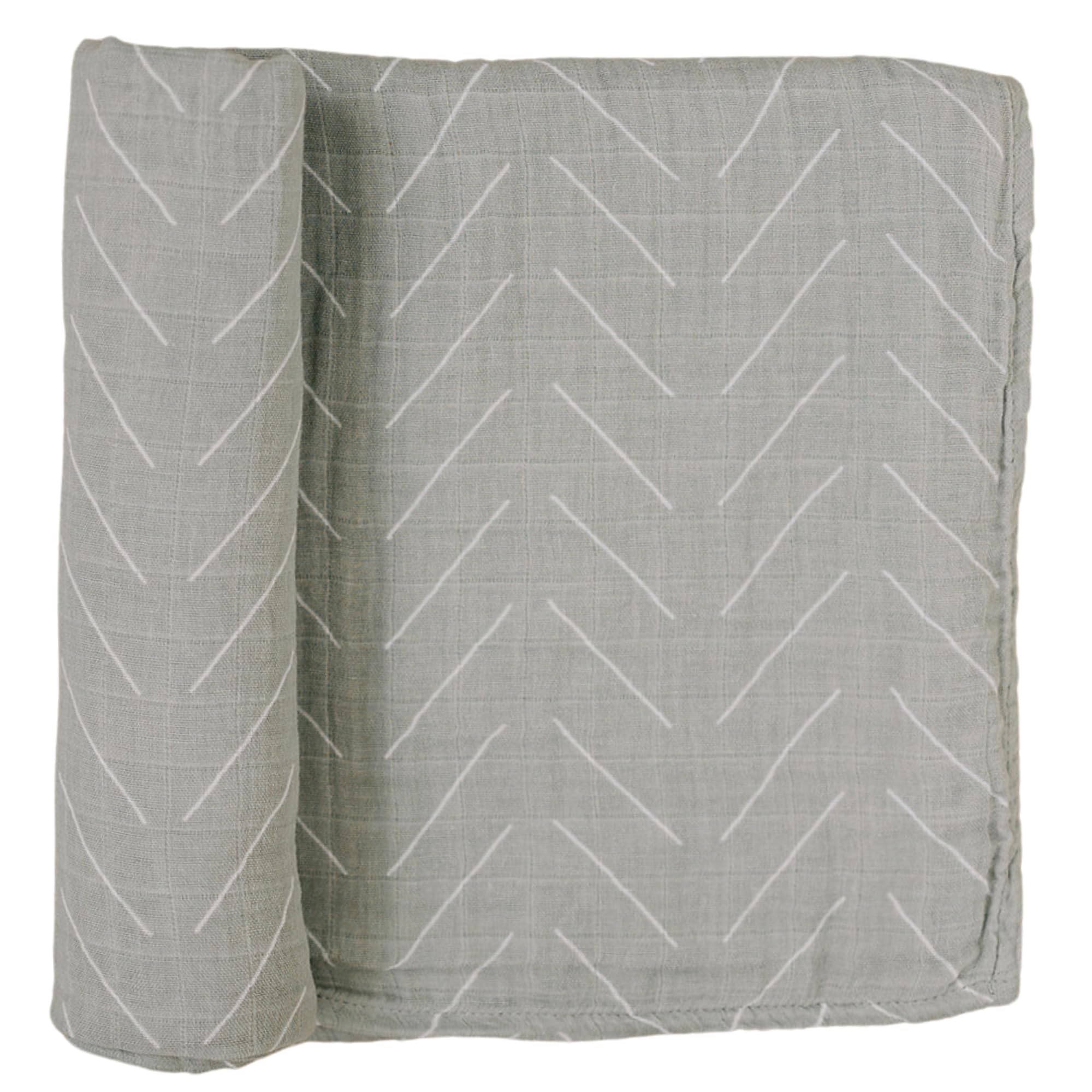 Mebie Baby Desert Sage Muslin Swaddle, Modern and Neutral Swaddle Blanket for Baby Girl or Boy, Soft Baby Blankets, Newborn Swaddle Blanket, 0-3 Month, Comfy Wrap, Baby Essentials &amp; Gifts
