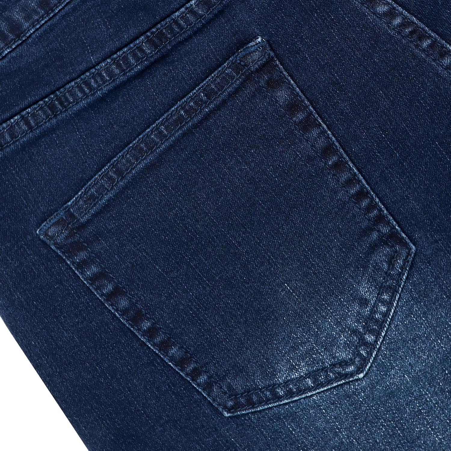 Women's Wide Leg Jeans Stretchy High Waisted Baggy Jeans 2026 Trendy Loose Fit Frayed Raw Hem Denim Pants - Image 6