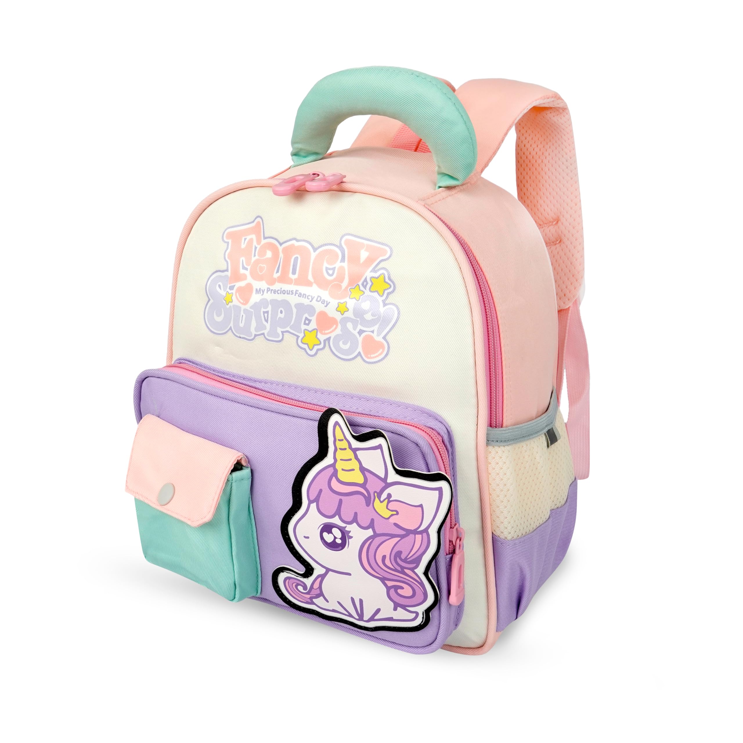 Fancy Unicorn Kids Backpack – Lightweight & Comfortable School Bag for Girls, Suitable for Preschool & Primary Classes (Ages 3-8)-image-8