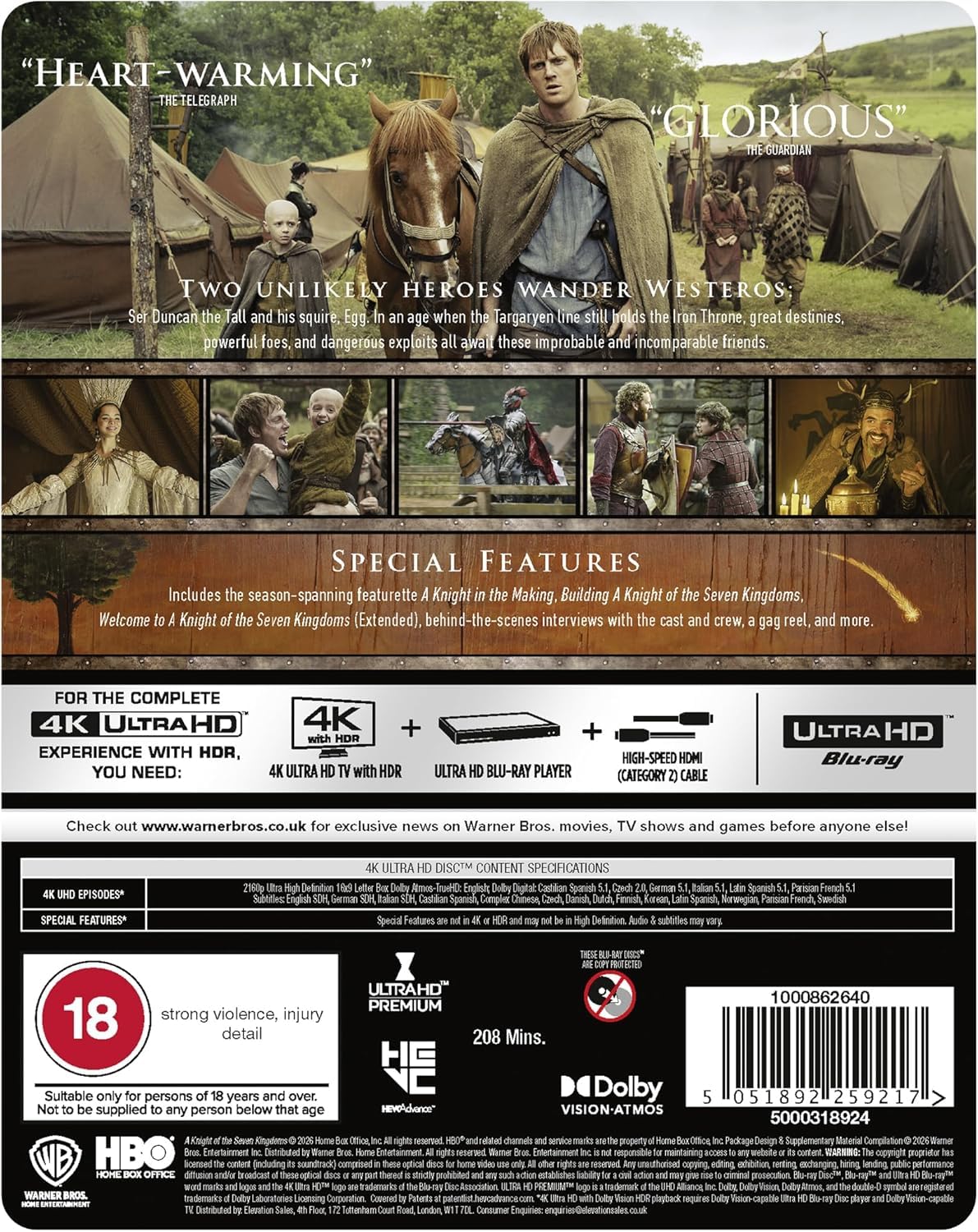 A KNIGHT OF THE SEVEN KINGDOMS 4K UHD