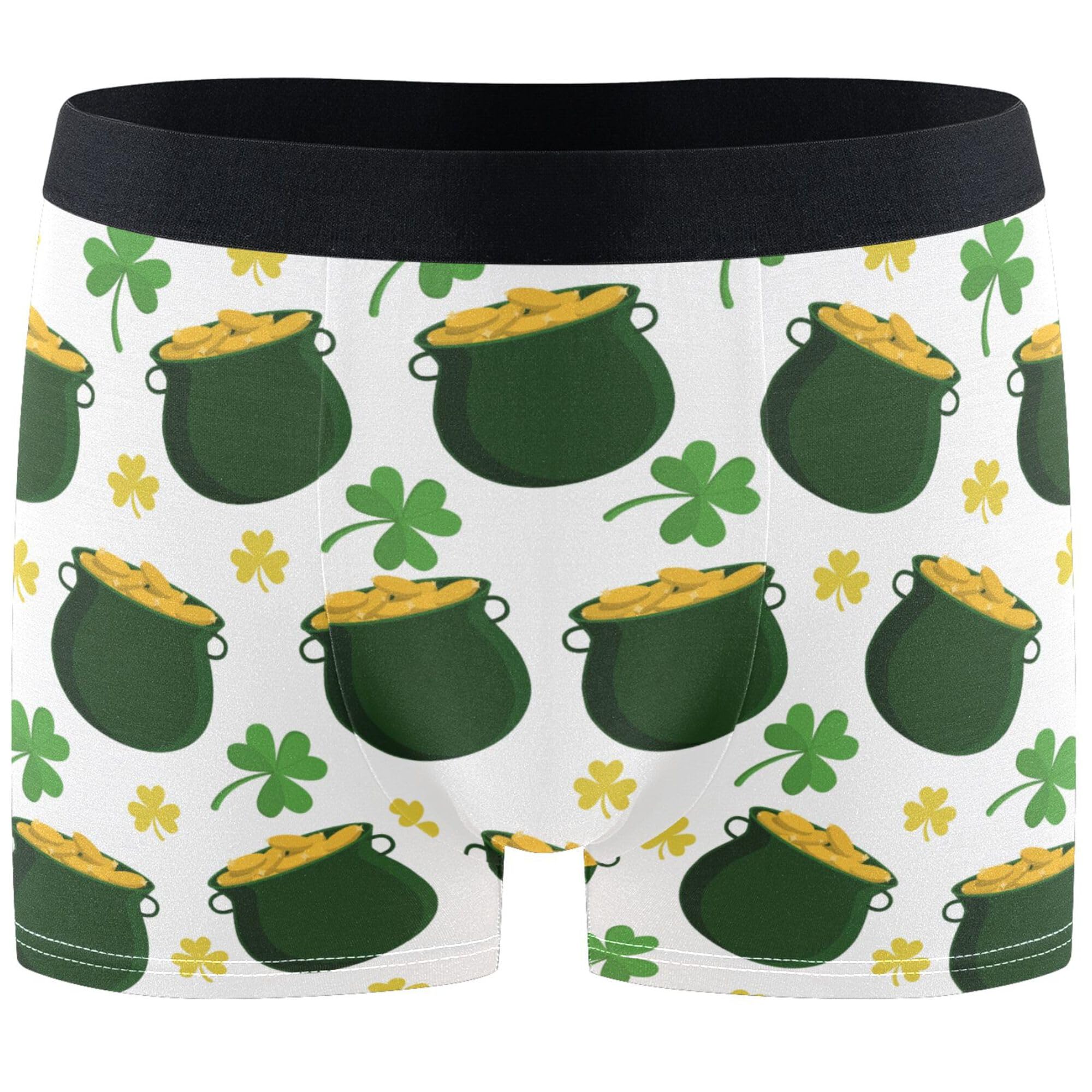 Men's Underwear Boxer Briefs Stretch Soft Breathable Stretch Moisture-Wicking Comfort Underpants for Men S-2XL