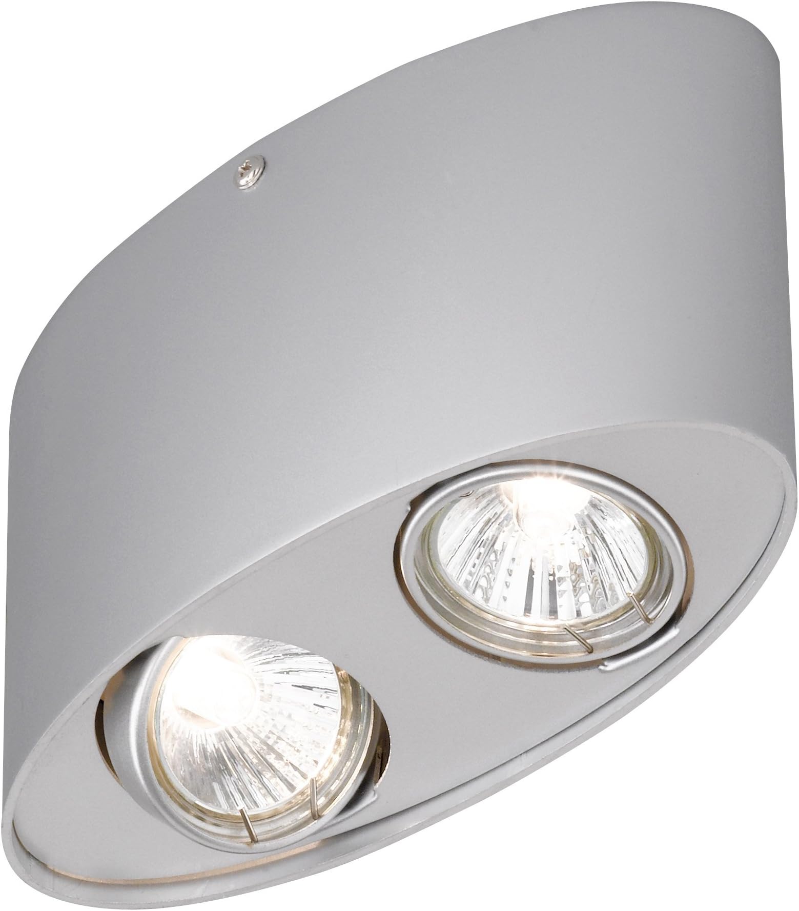 Paul Neuhaus Ceiling Light, GU10, 50 W, Silver [Energy Class E]