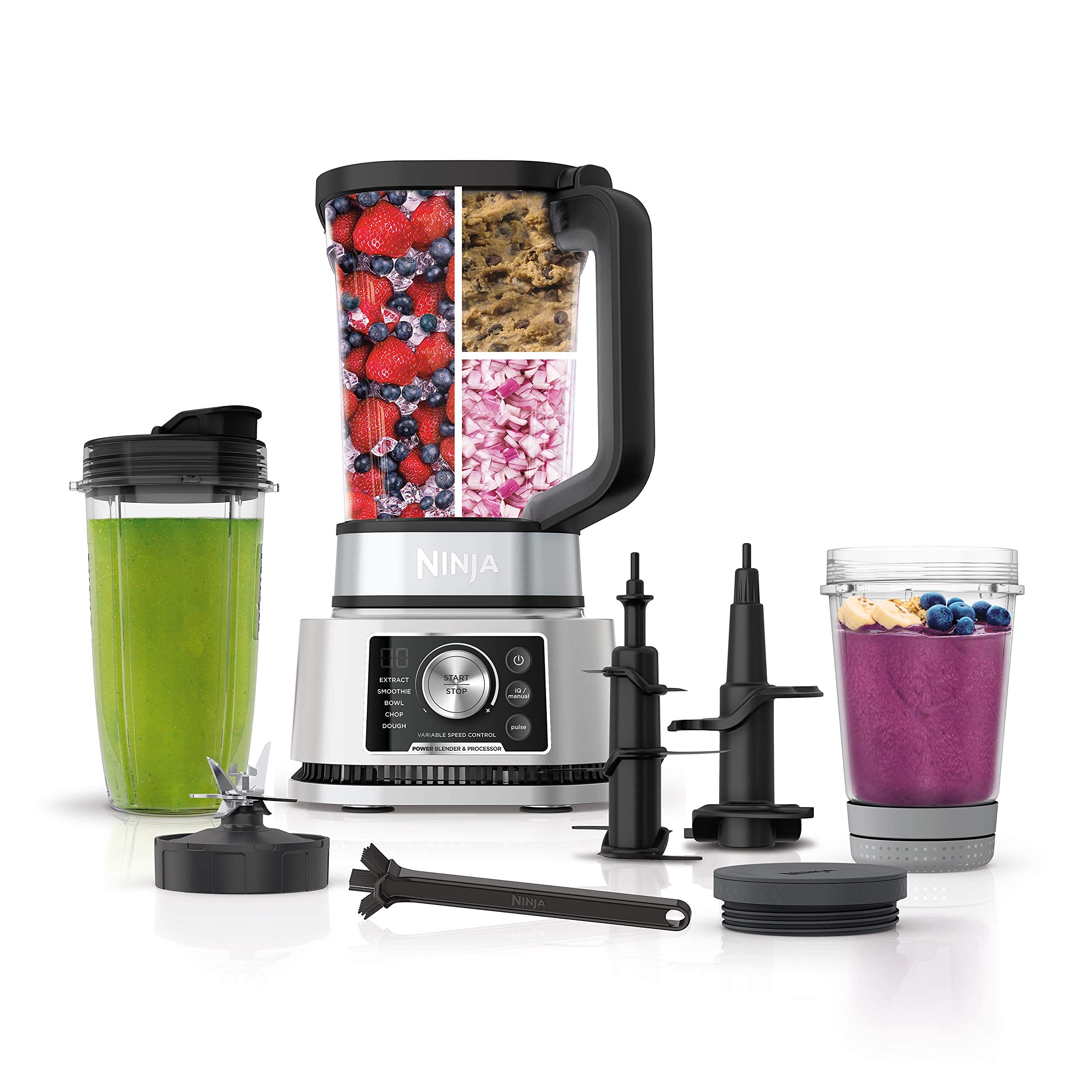 Buy Ninja SS351 Foodi Power Pitcher System, Smoothie Bowl Maker, 4in1