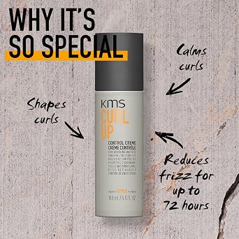 KMS Curlup Control Creme, 5 Fl oz (Pack of 1)