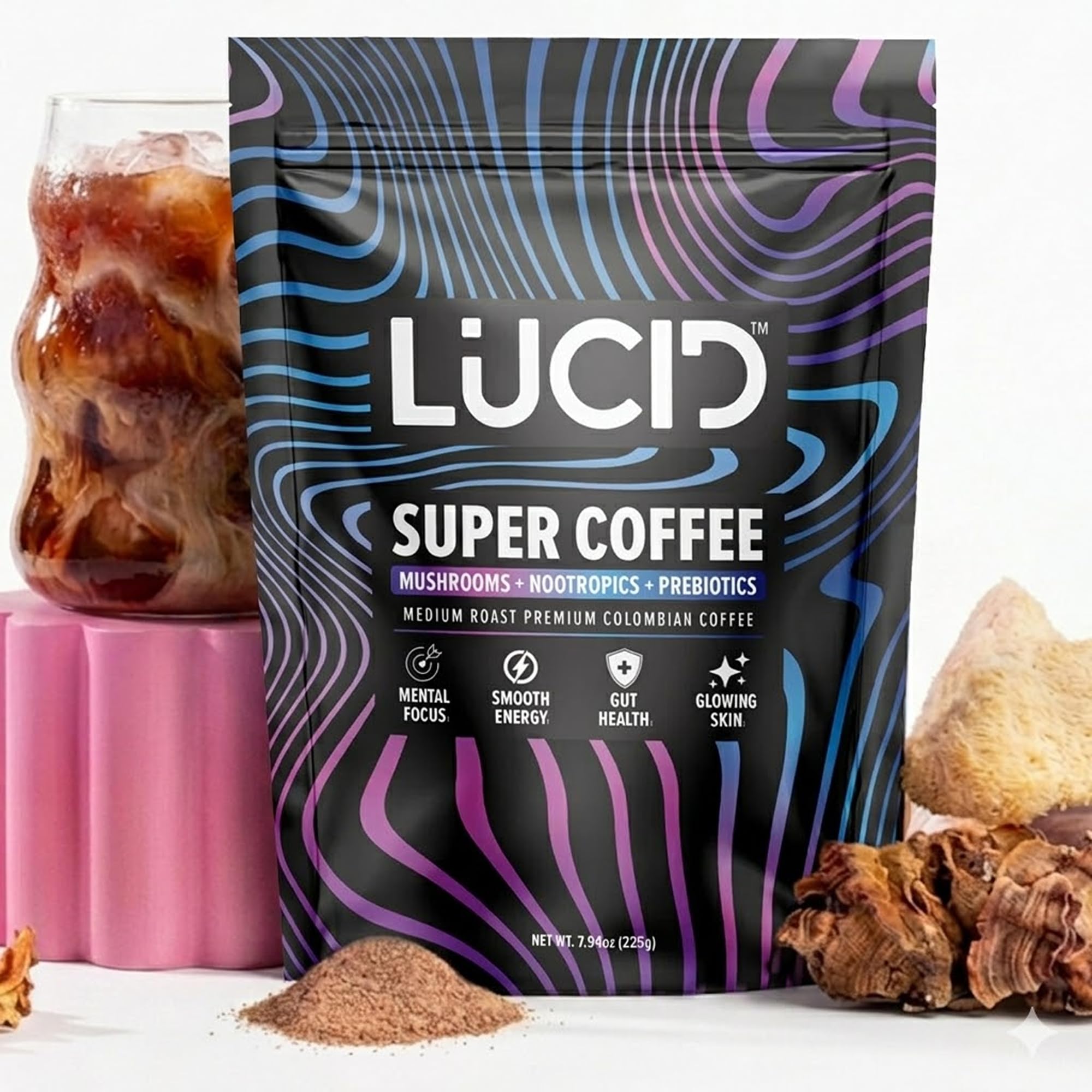 LUCID Superfood Mushroom Coffee