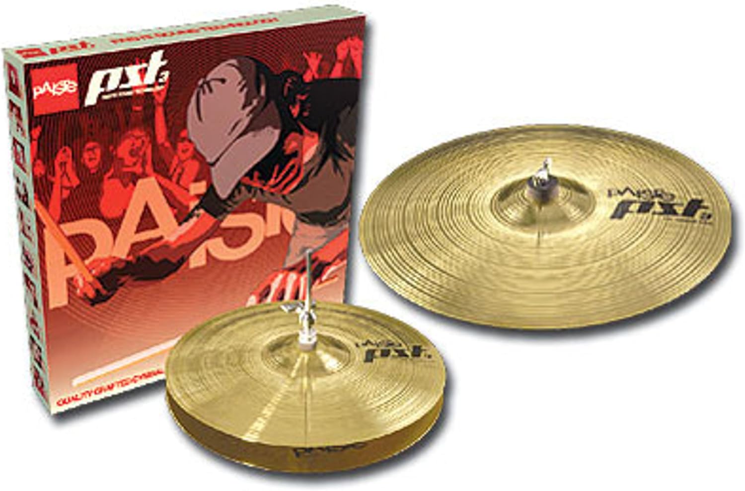 Paiste PST 3 Cymbal Essential Set Only Setup 13-inch/18-inch