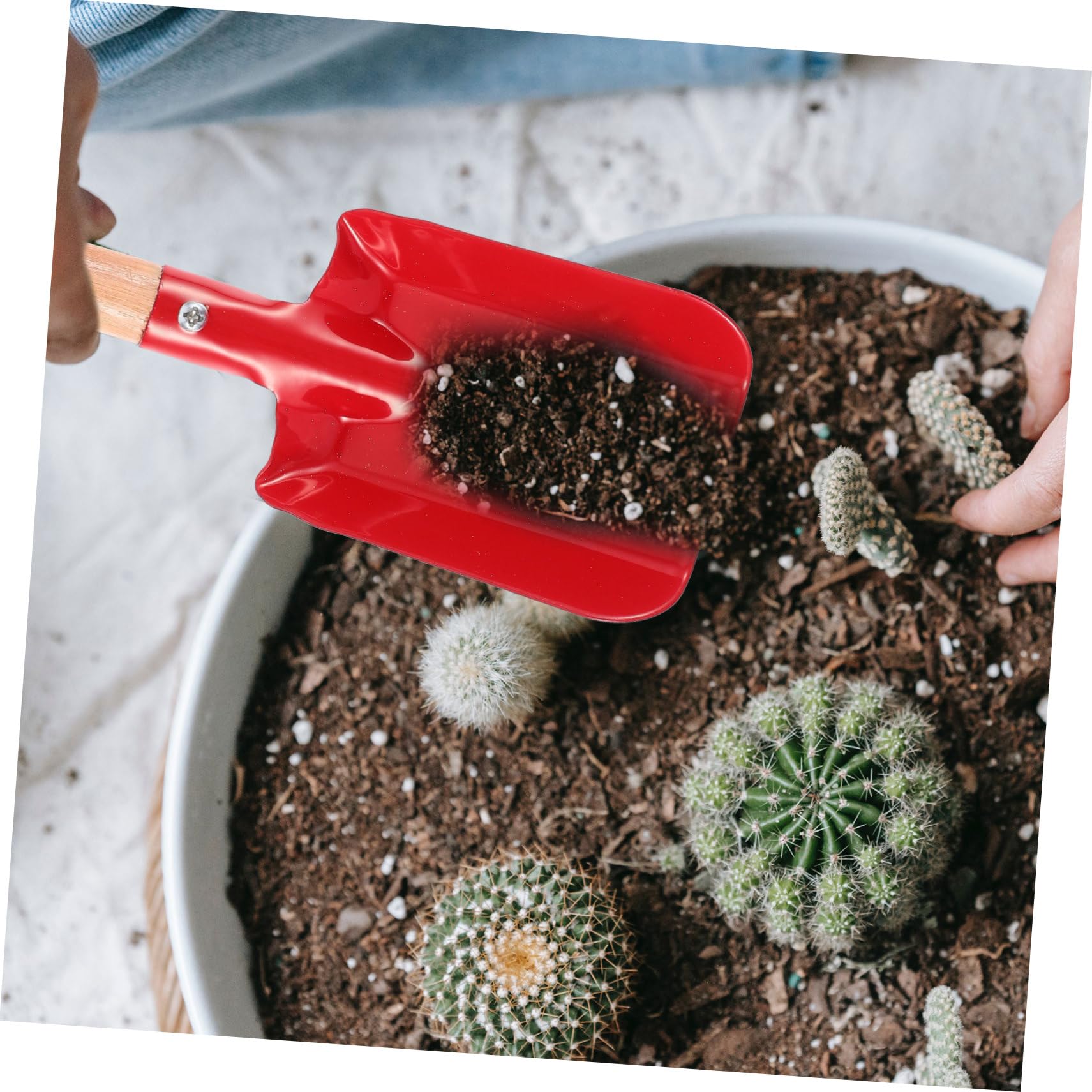 TOYANDONA 3 Series Jardinería De Metal Herramienta De Jardín Plantar Desmalezar Huertos 2 Piezas X 3