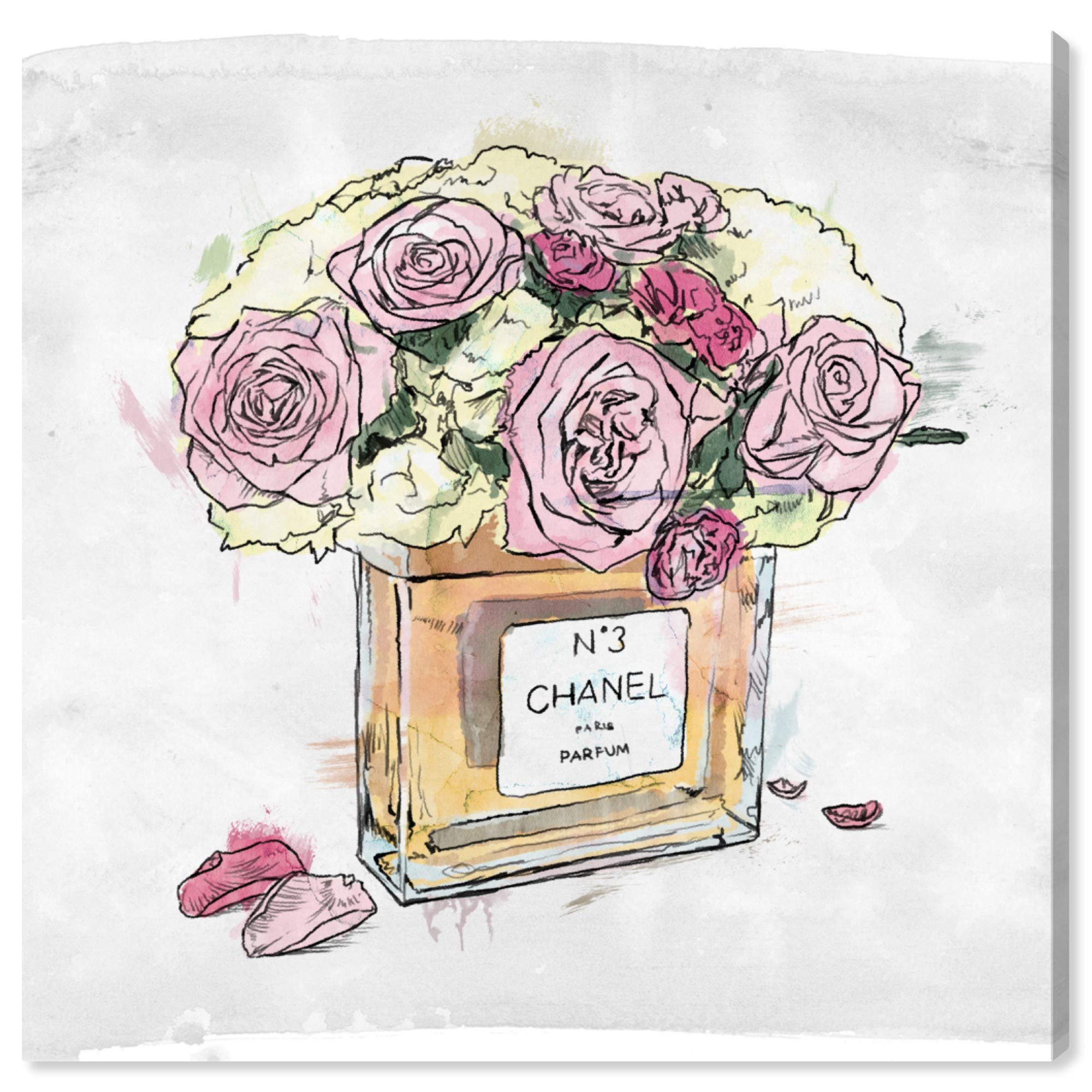 Amazon.co.jp: The Oliver Gal Artist Co。「フラワー花瓶」キャンバス 