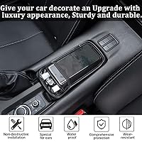 Vista 3 de Funda para reposabrazos de consola central compatible con Mazda MX-5 NC RF Miata 2016-2023, funda de cojín de cuero para reposabrazos de consola