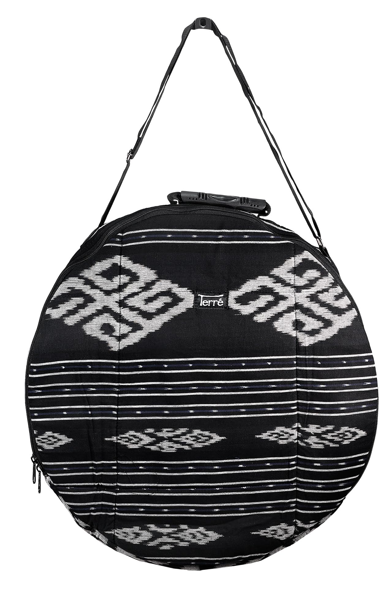 Shamandrum - Funda para tambor chamán (50 cm de diámetro, incluye set MYSEVENDO, redonda)