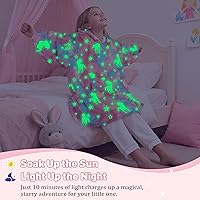 Vista 32 de Catalonia Blanket Hoodie for Kids, Oversized Wearable Sherpa Sweatshirt Pullover for Teens Youth, Gift Idea