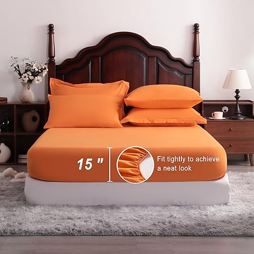 Vista 93 de NTBAY Juego de ropa de cama para niños pequeños, juego de ropa de cama suave y transpirable de 4 piezas para niños y niñas, incluye edredón