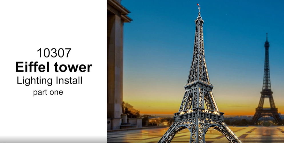 ☺︎✨ Eiffel Tower LED Lighting Kit - Illuminate Your 10307