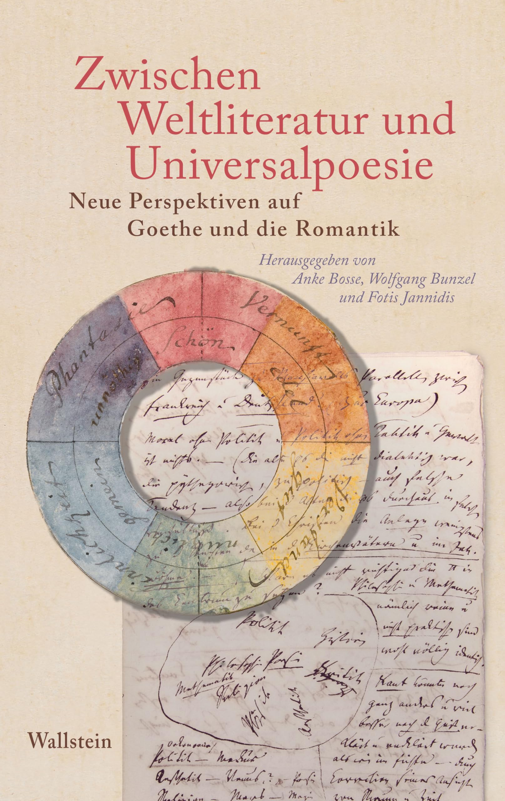 Goethe et la Romantique édition critique de prestige pour bibliothèque de littérature germanique