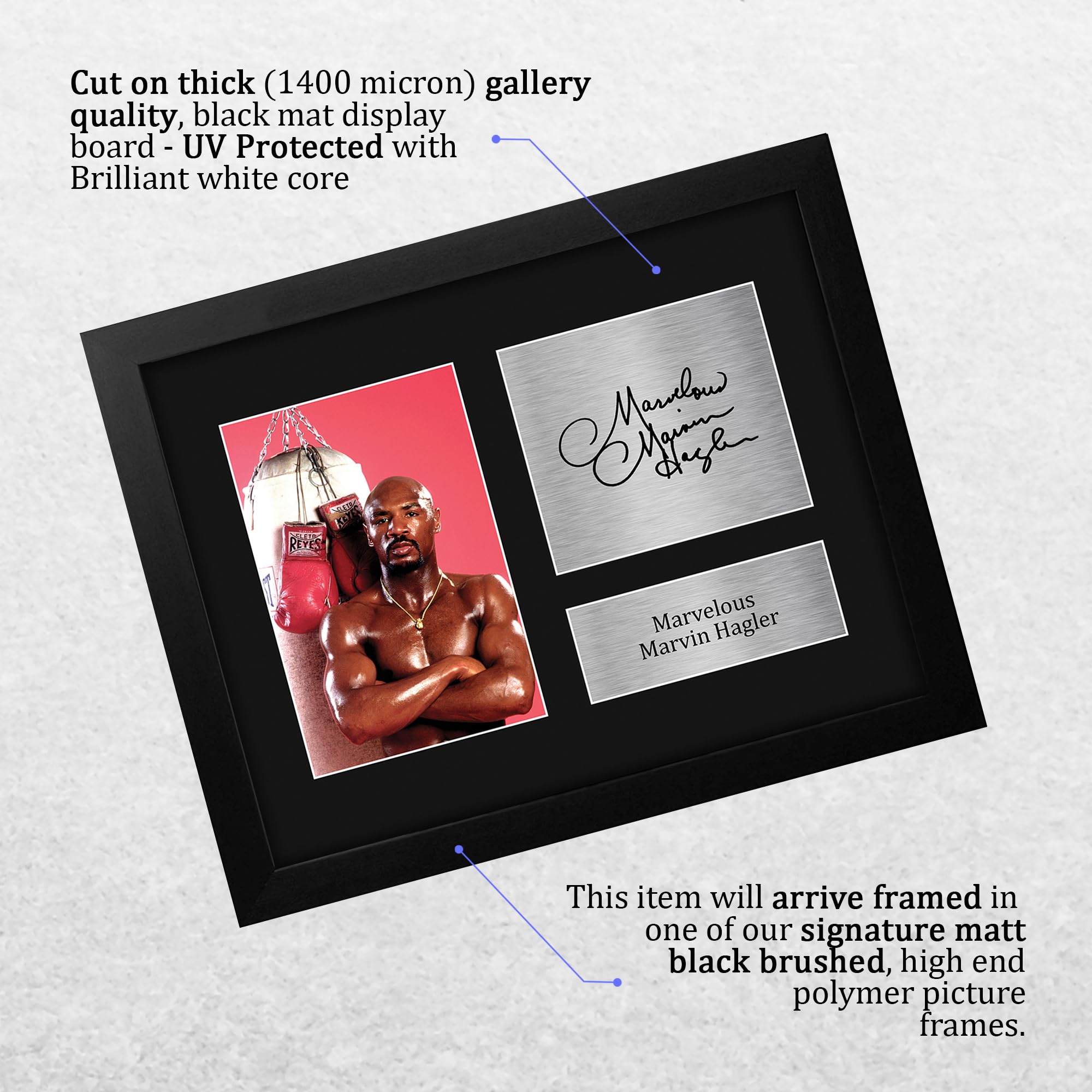 Amazon.com: HWC Trading Marvelous Marvin Hagler Gifts Printed