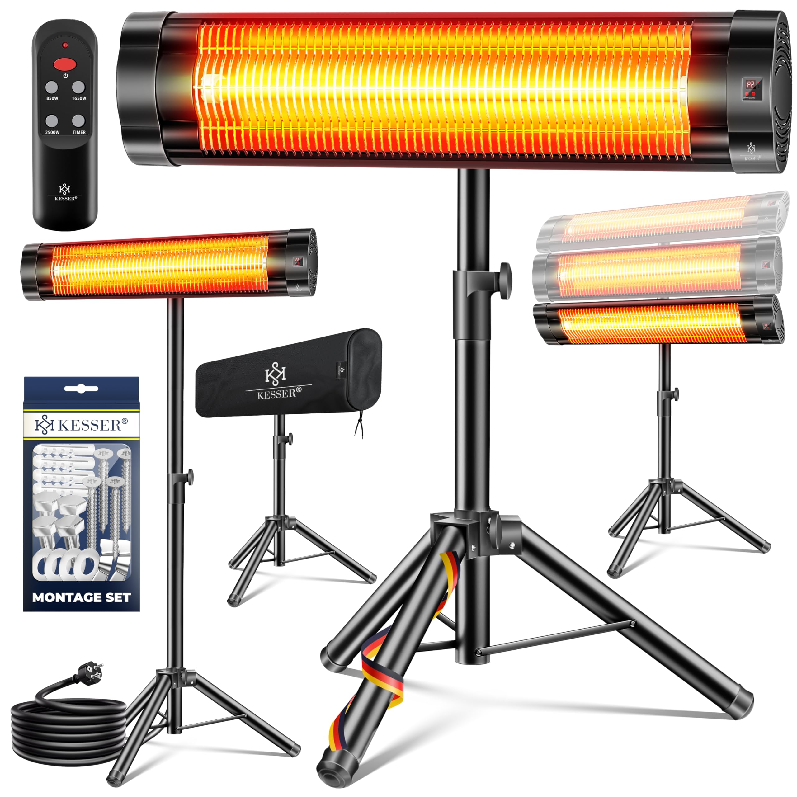 KESSER Infrarot Heizstrahler 2500W