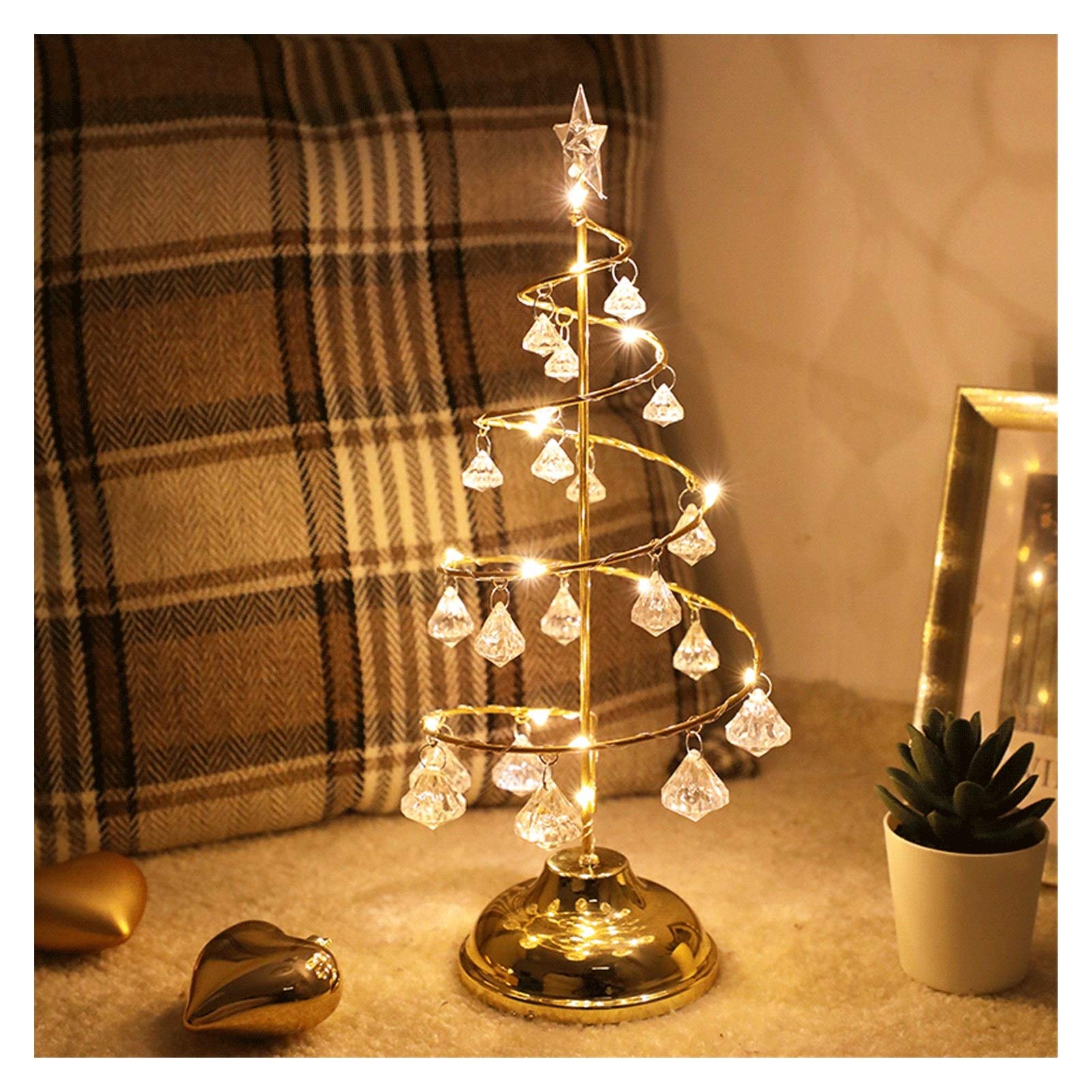 Small metal tabletop christmas tree Clearance