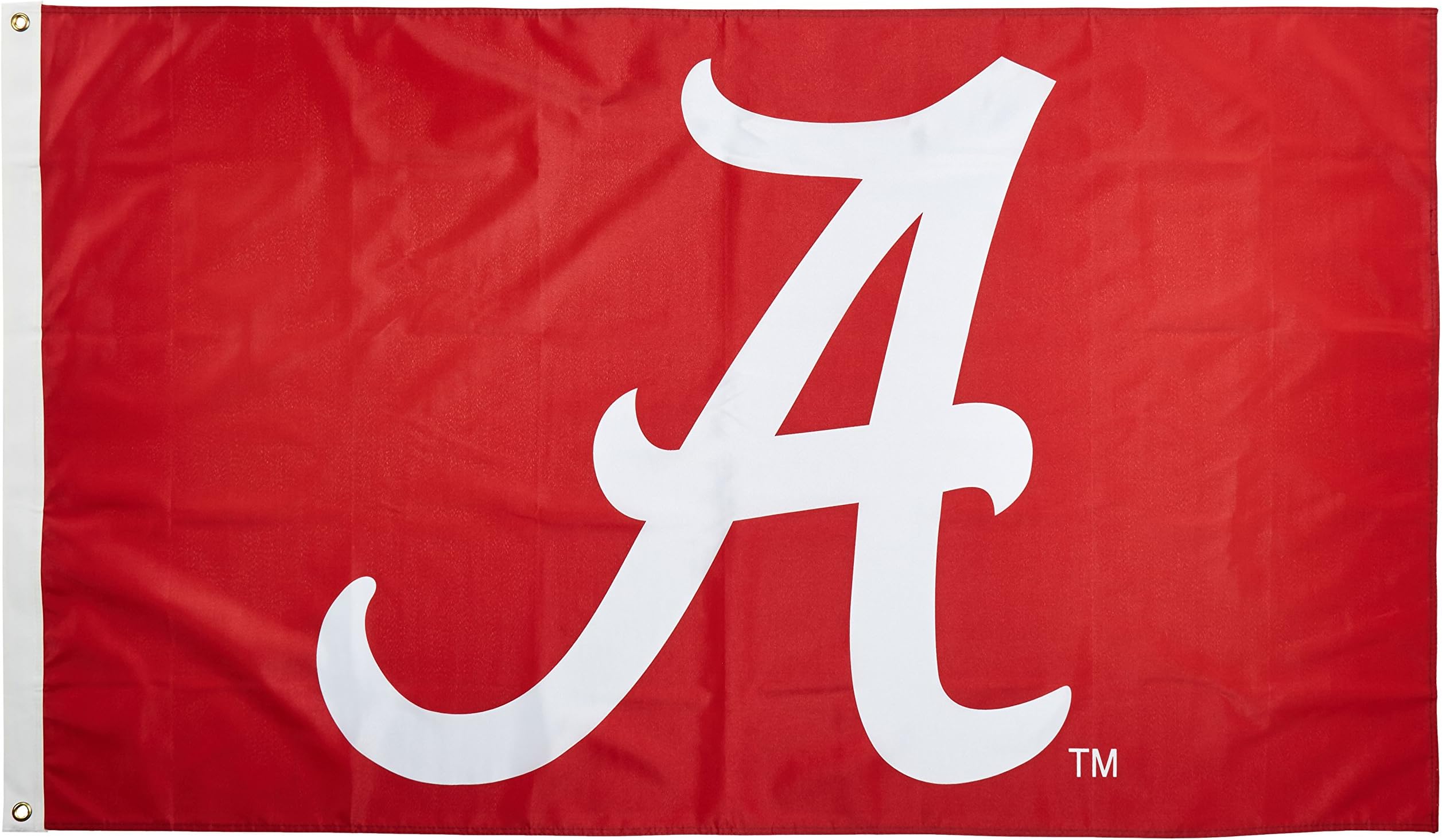 BSI PRODUCTS, INC.Alabama Crimson Tide 3โx5โ Flag with Realtree Camo Background & Heavy-Duty Brass Grommets - UA Football Pride - High Durability Design for Indoor & Outdoor Use - Great Gift Idea
