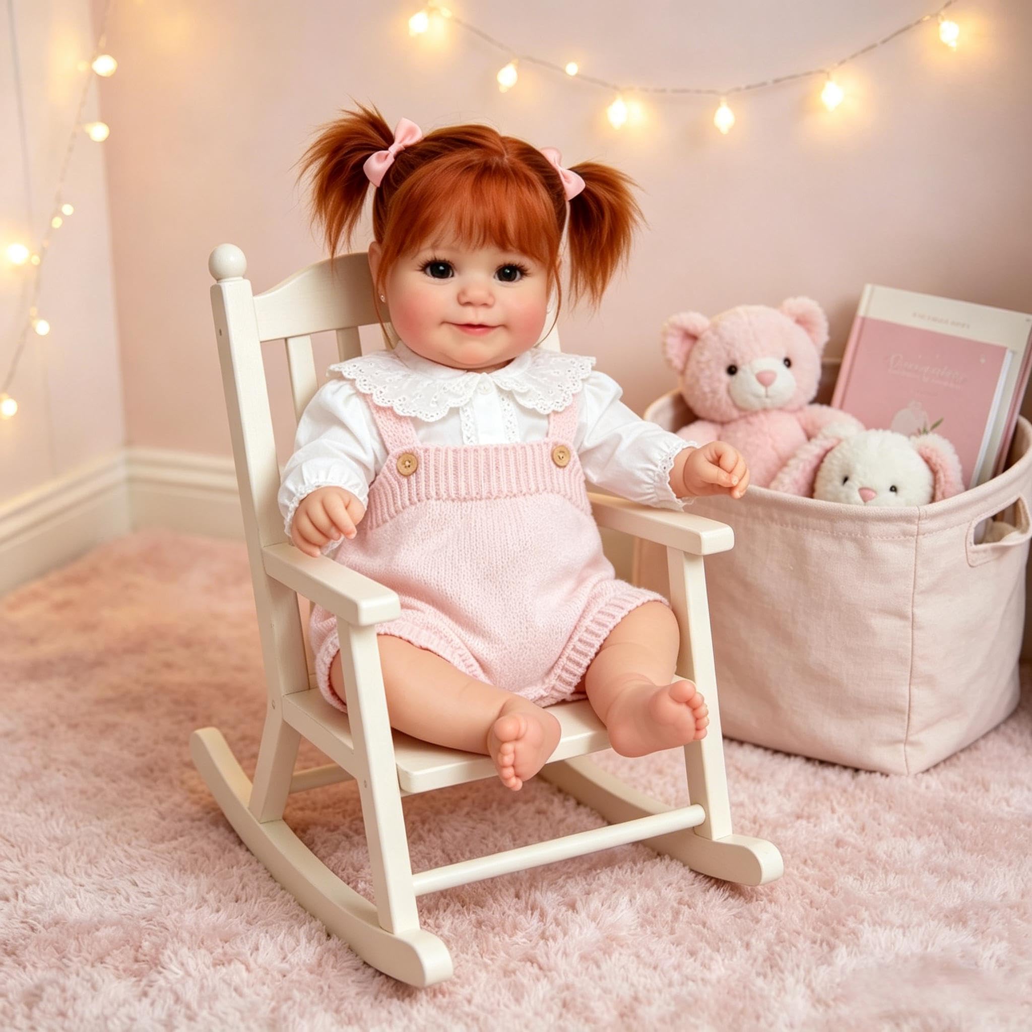 Smiling Reborn Baby Dolls silikonowe całe ciało dziewczyna Maddie 50 cm realistyczna lalka bobas miękka winylowa realistyczna lalka noworodka niemowlę lalki prawdziwe życie lalki niemowlęce z