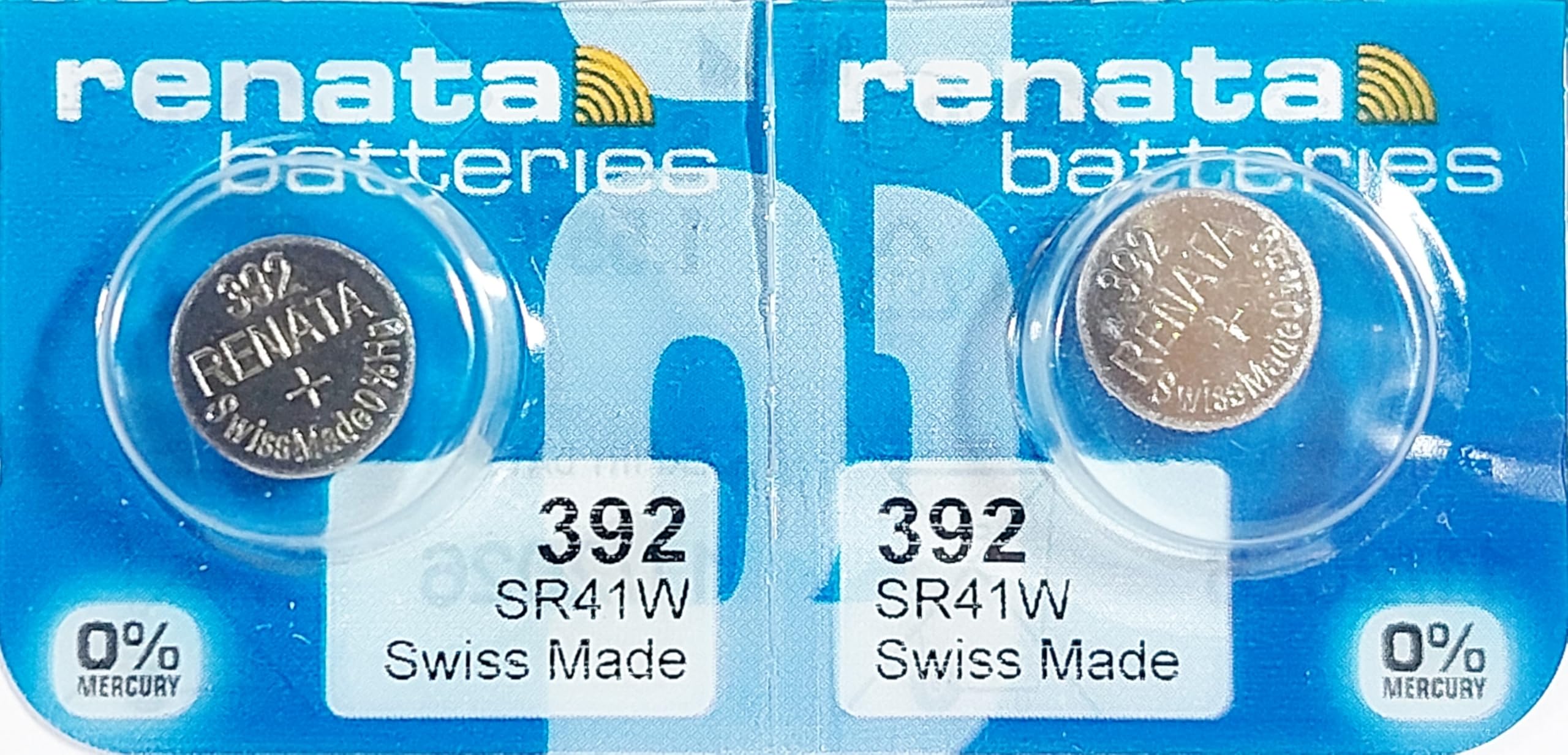 10 Batterie Renata 319 Per Orologio, Ossido D'argento 1.5V, Lunga Durata, Produzione Svizzera
