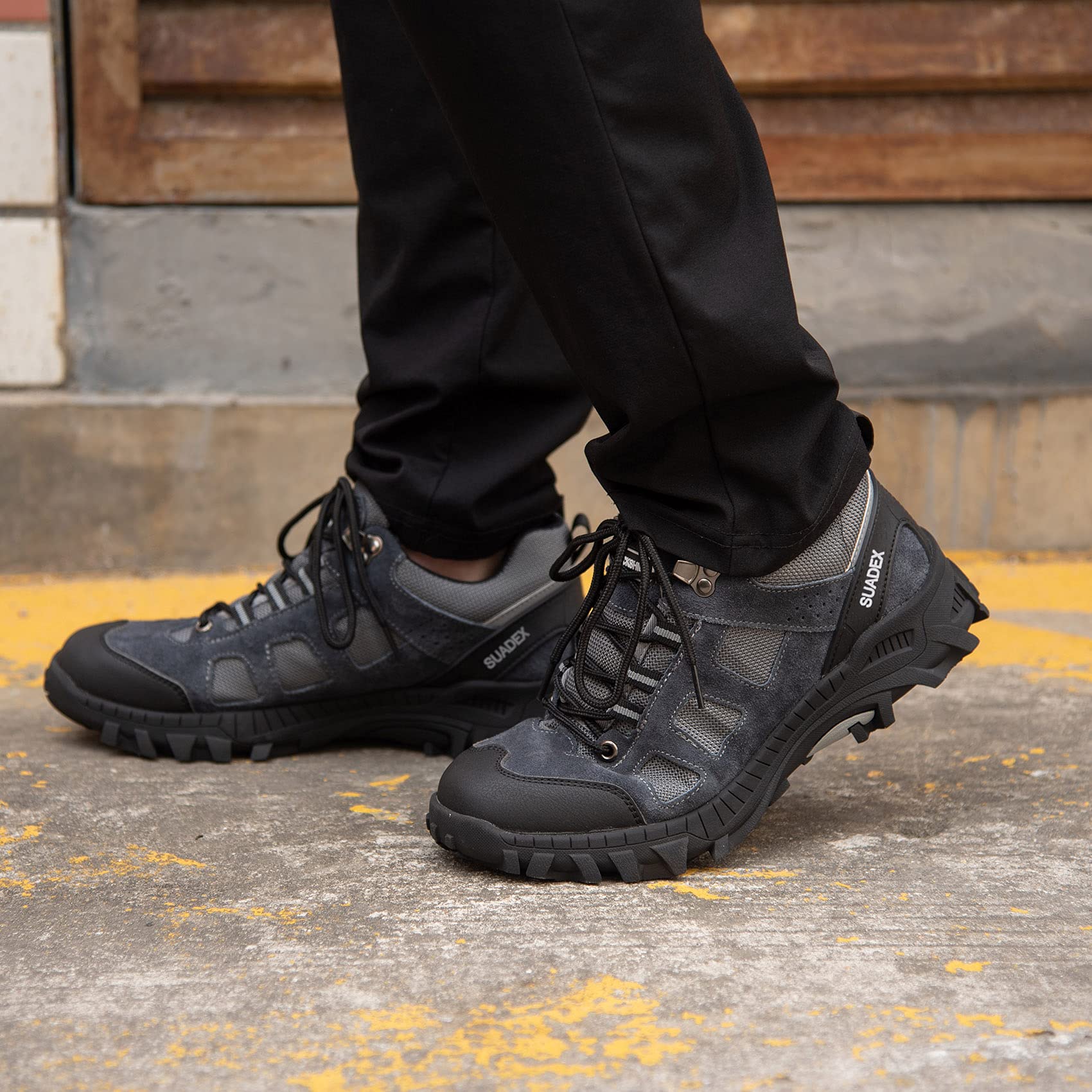 SUADEX obuwie antyfortunistyczne męskie buty damskie buty robocze męskie 37-48 EU, 1875 Szary, 45 EU