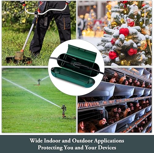 Miniatura 8 de 50 fundas para cable de extensión, cubierta impermeable para enchufes, cubierta de caja de seguridad, cable de extensión, caja eléctrica, cubierta