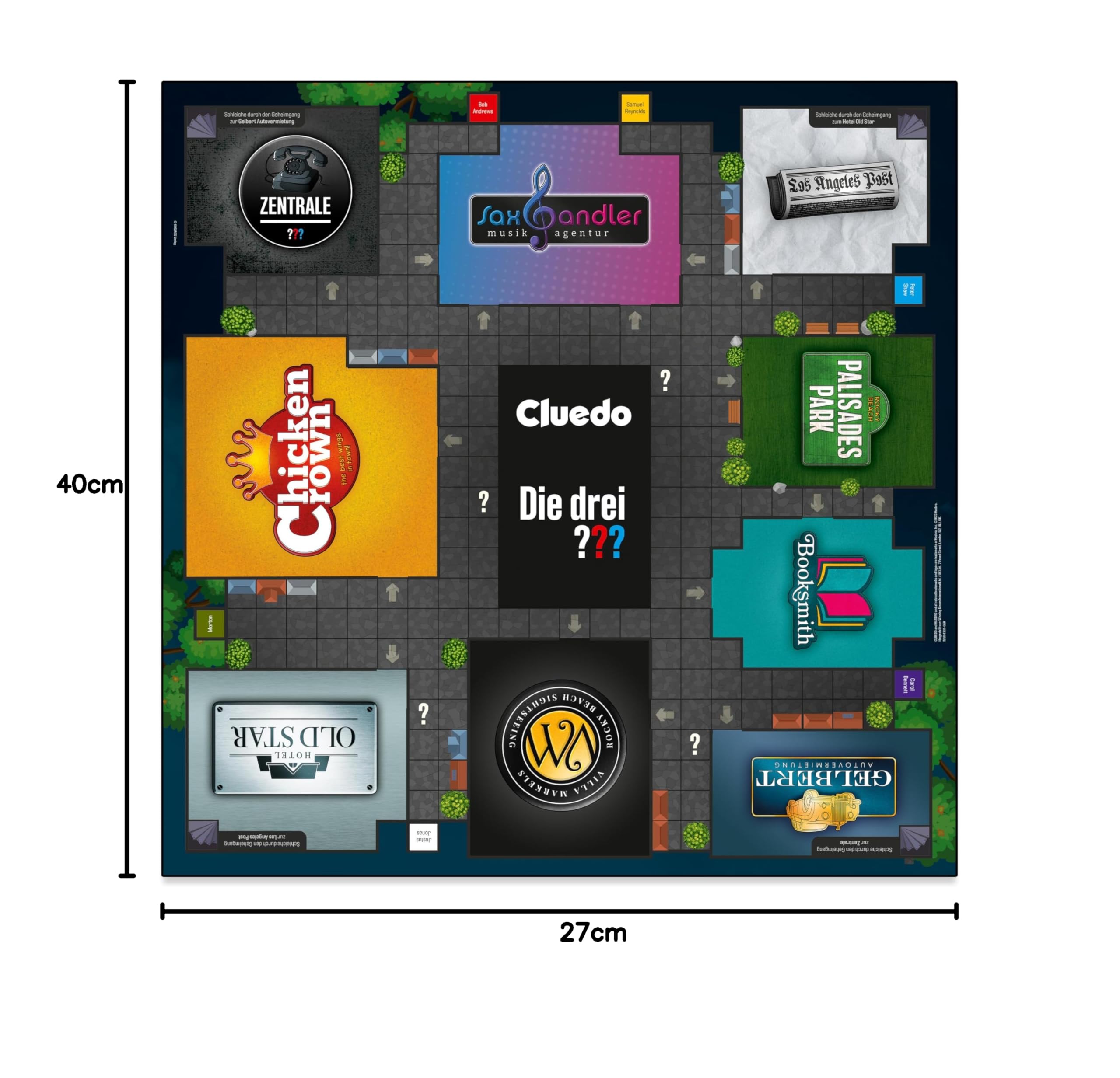 Cluedo - Die DREI ??? Fragezeichen Spiel Gesellschaftsspiel Brettspiel deutsch
