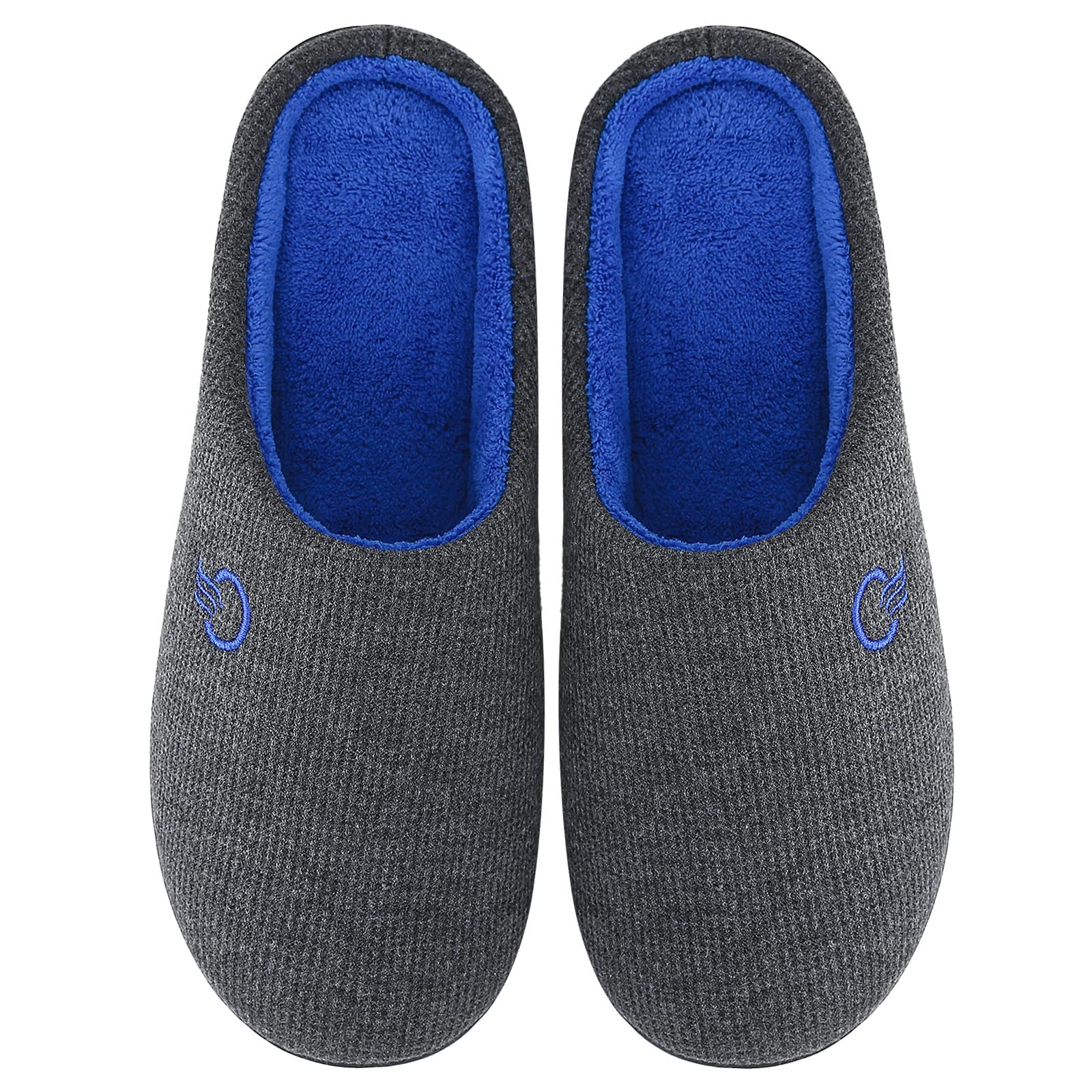Mishansha Pantofole Memory Foam Uomo Donna Invernali Gr.36-47 EU | Morbide e Calde,Ciabatte da Case Peluche，Slippers da Casa Leggere,Interno All'aperto