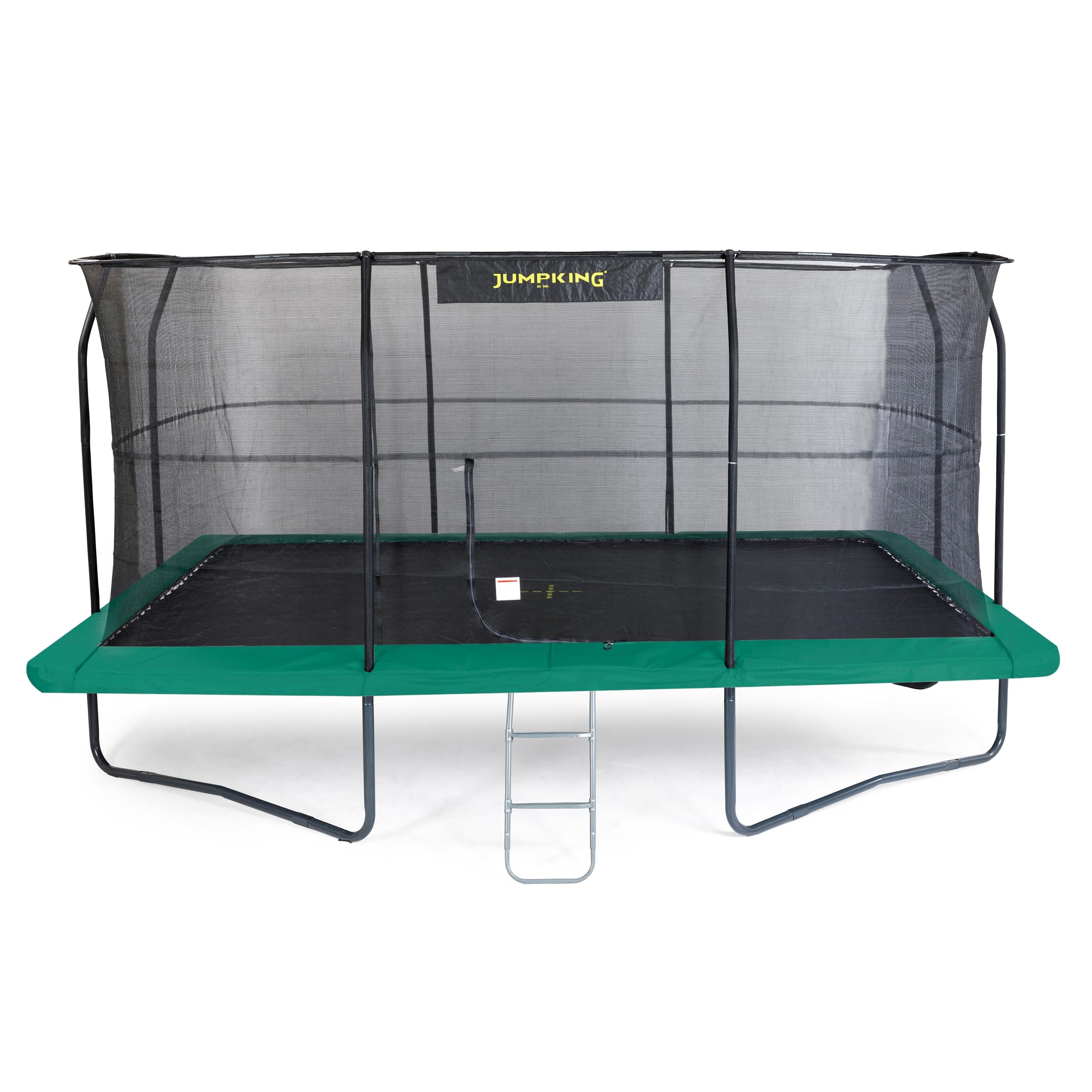 Jumpking Rectangular Outdoor Trampoline ❘ Garden Trampoline For Adults & Kids, Great For Fun, Exercise and Weight Loss, Strong Polyethylene Net & Hard Wearing Surround Pad, 10 Year Frame Warranty