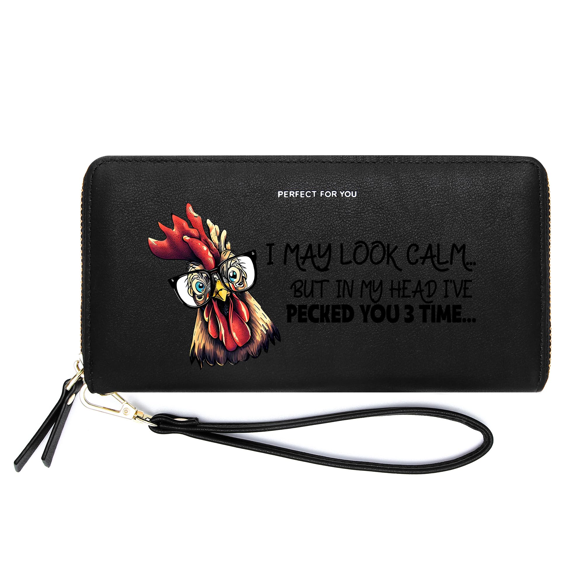 InsWork Animal Theme Customized Women's Wallet,Birthday Gift,Valentine's Day Gift for Mother Wife,Thanksgiving Gift for Parent 1304h