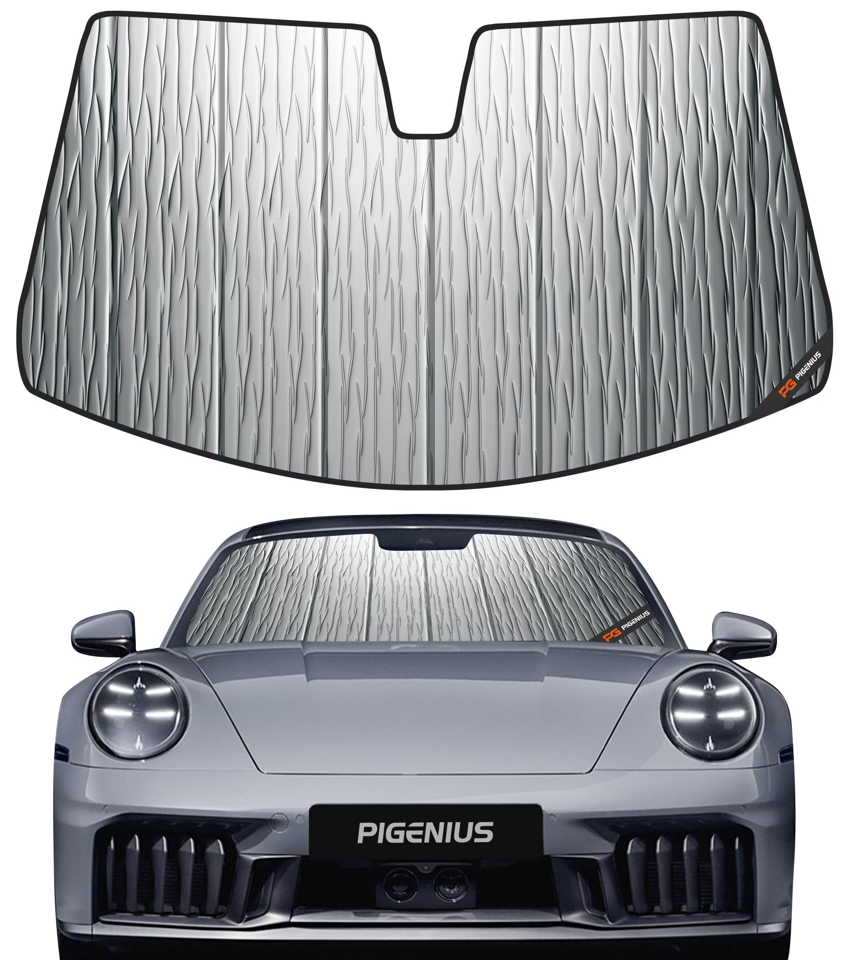 Amazon.com: Pigenius Windshield Sunshade for Porsche 911 (992 Gen