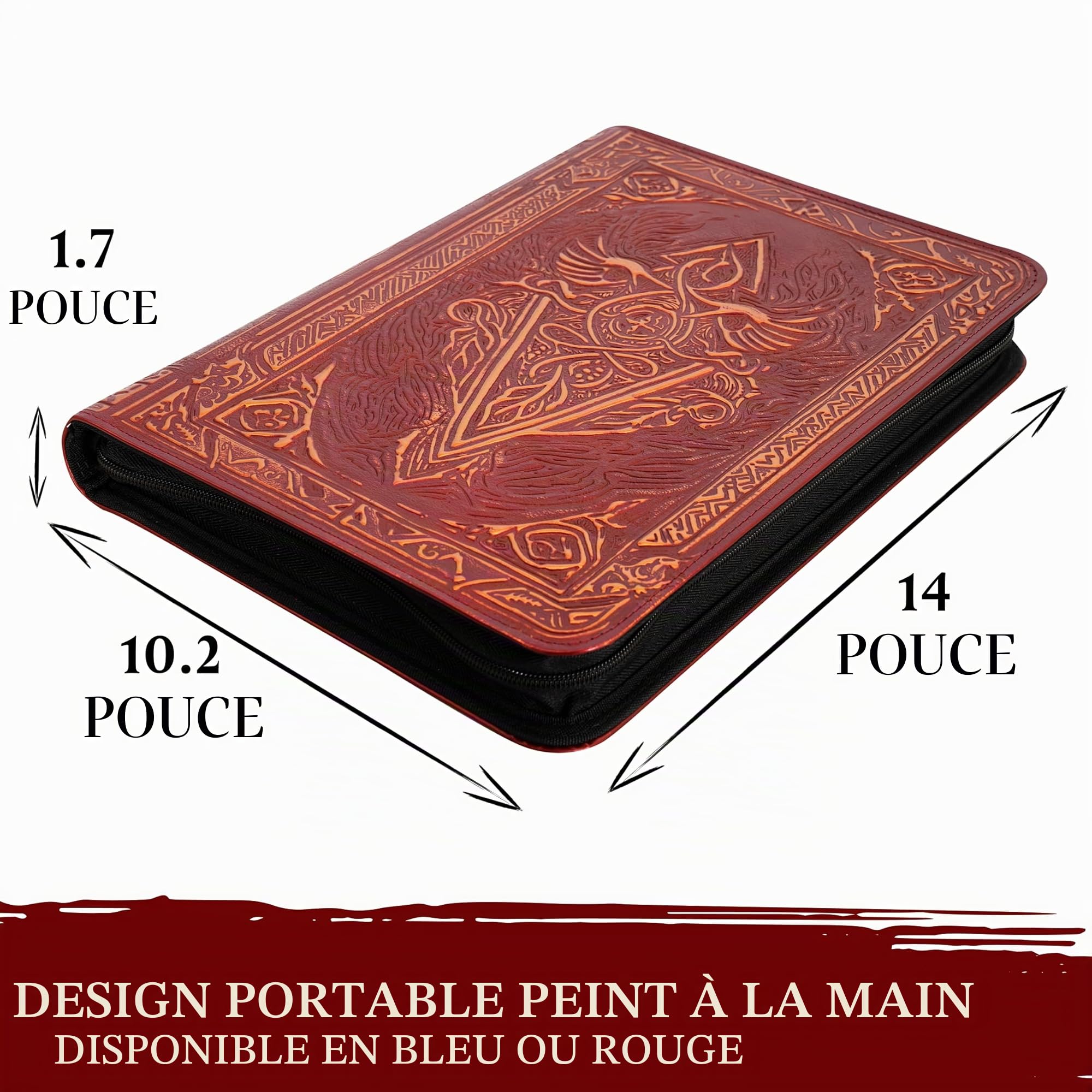 Classeur 240 Cartes à Collectionner – 30 Pages, Poches 6,6×9,4 Cm, Couverture Imprimée, Cadeau