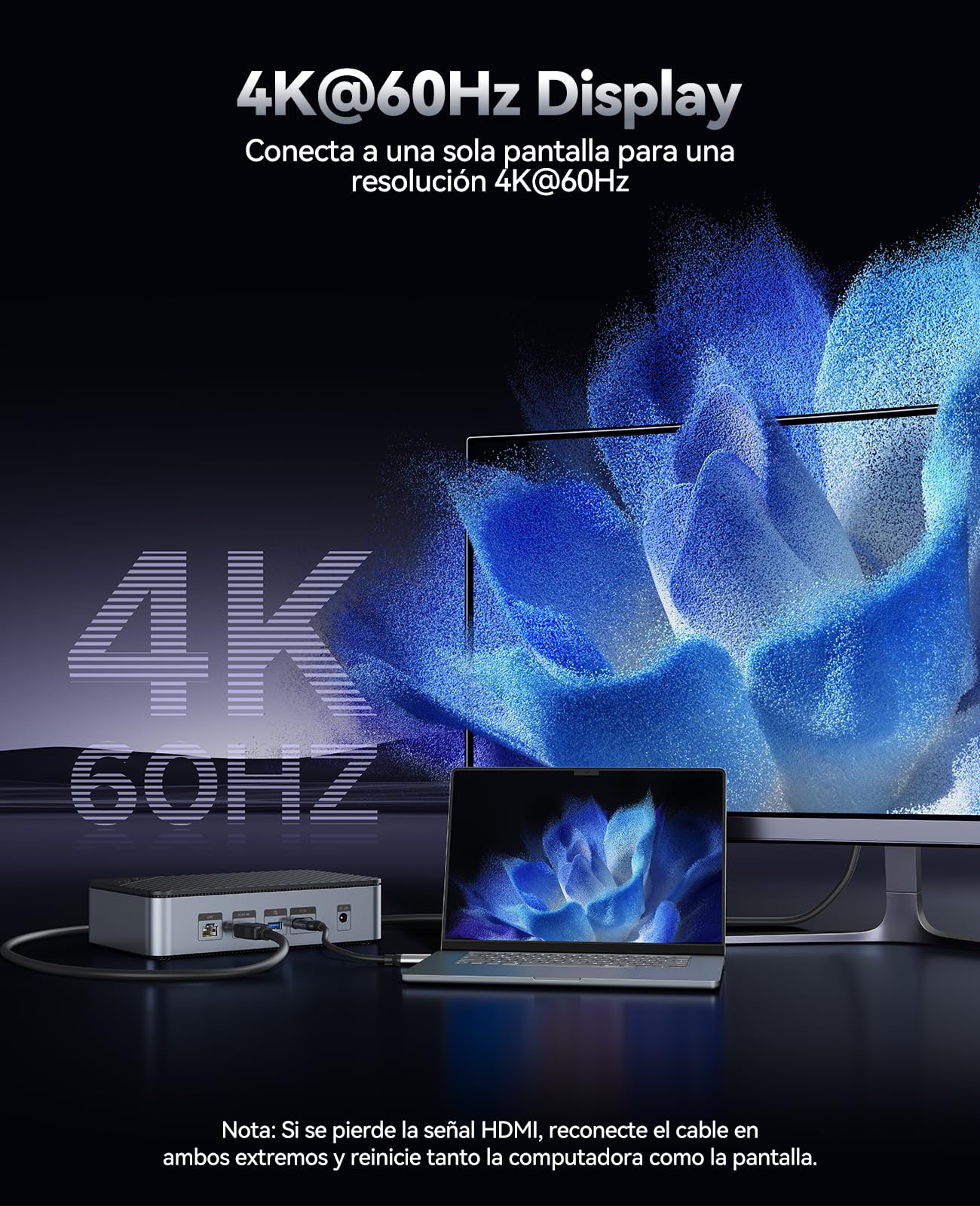 ORICO Carcasa SSD M.2 NVMe/SATA y Unidades SATA de 2,5"/3,5" hasta 26TB HDD,USB C Dock con 4K HDMI,Adaptador 10Gbps USB-A/C, SD/TF, 100W PD, Ethernet,Compatible con portátiles HP/Lenovo/DELL