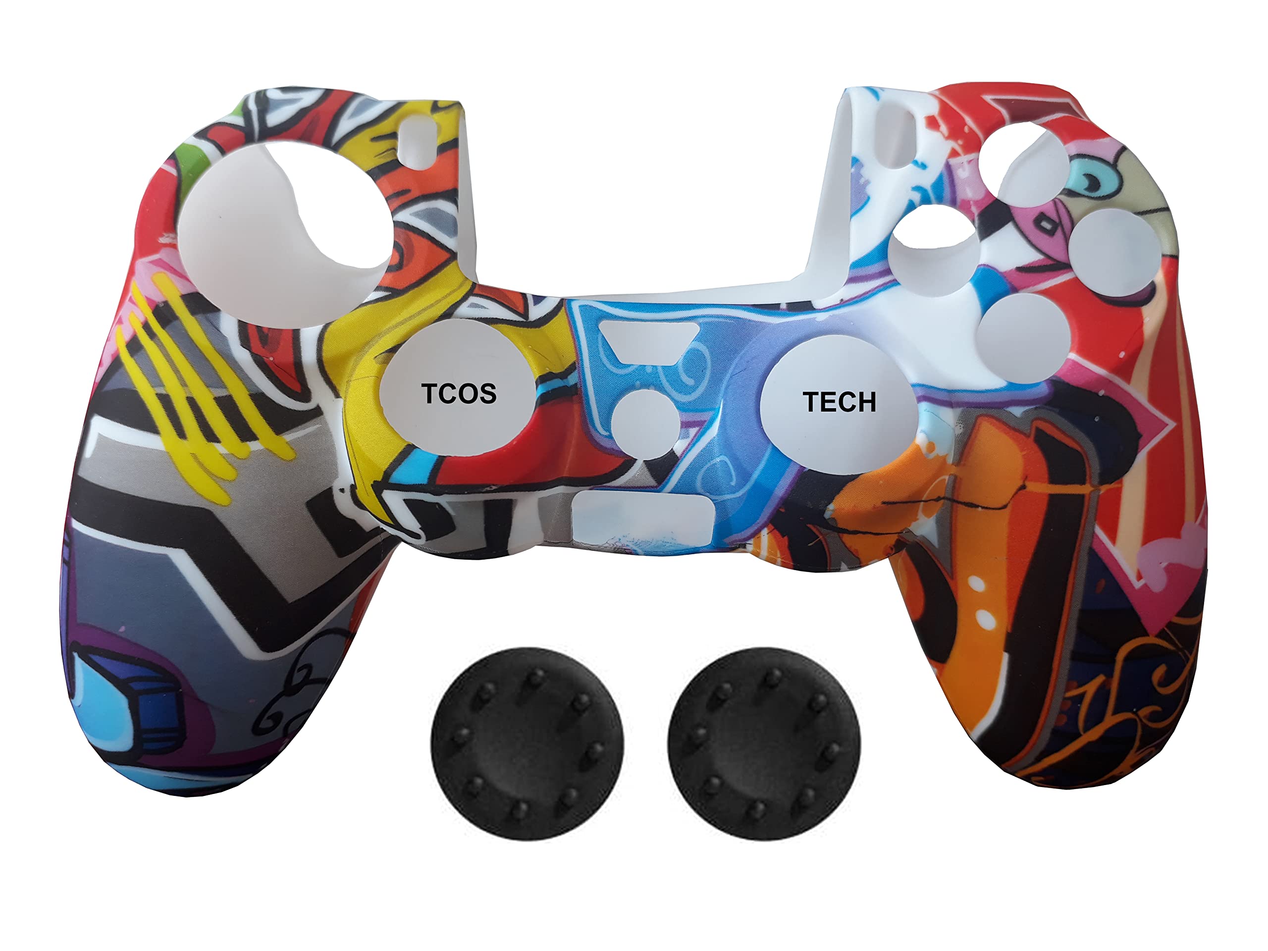 See full amazon price history chart for TCOS TECH PS4 Controller Silicone Cover Ultra Grip Anti Slip Protective Case Sleeve for PS4 Controller + 2 Thumb Grip Graffiti Design TCOS TECH PS4 Controller Silicone Cover Ultra Grip Anti Slip Protective Case Sleeve for PS4 Controller + 2 Thumb Grip Graffiti Design (B07WND3NFW) Amazon Price History, Amazon Price Tracker