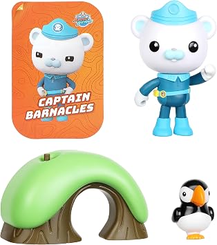 Octonauts Above and Beyond | Deluxe Toy Figure | Captain Barnacles Adventure Pack | Recreate Missions