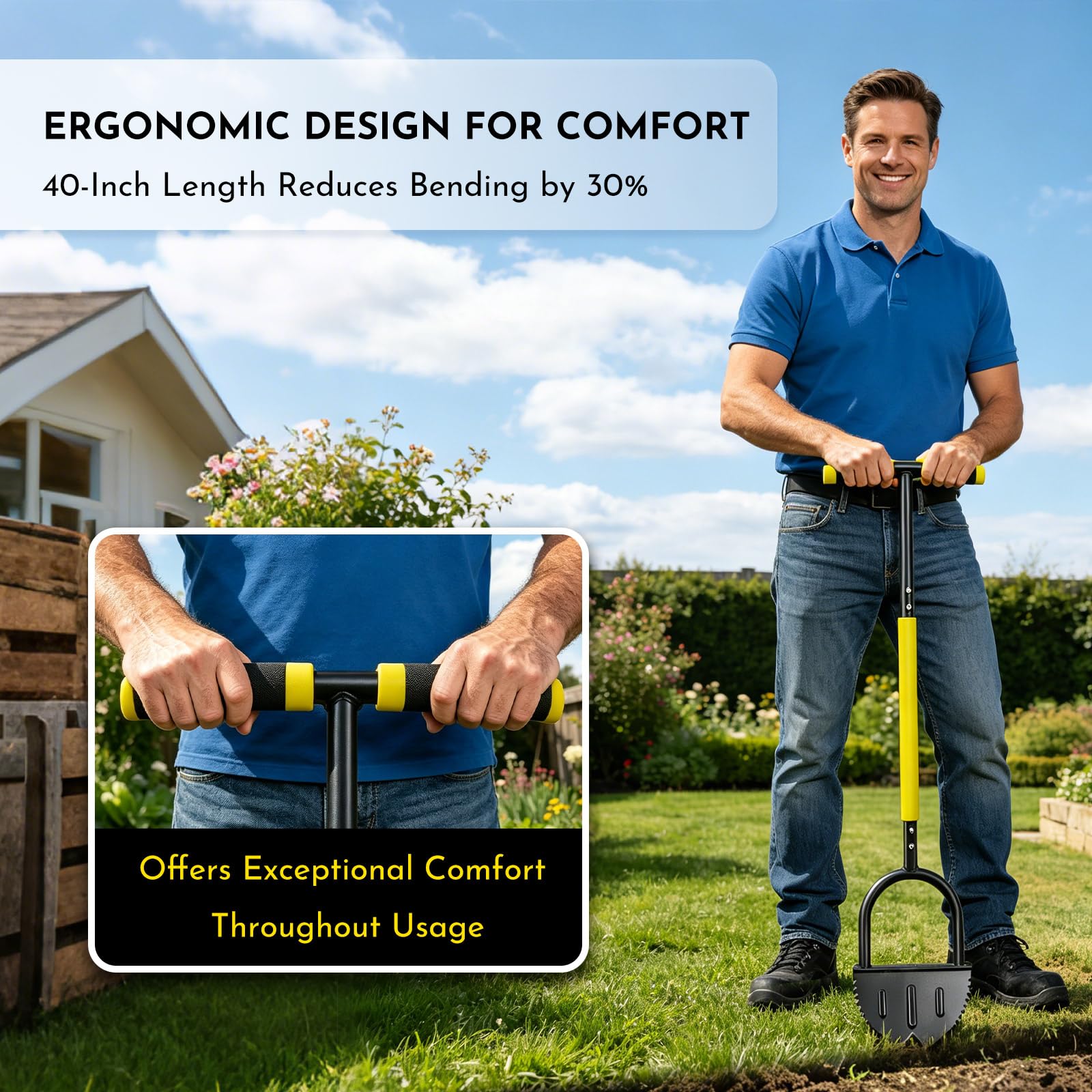 Half Moon Edger - Professional Lawn Borders -5 Half Moon Edger - Professional Lawn Borders -5