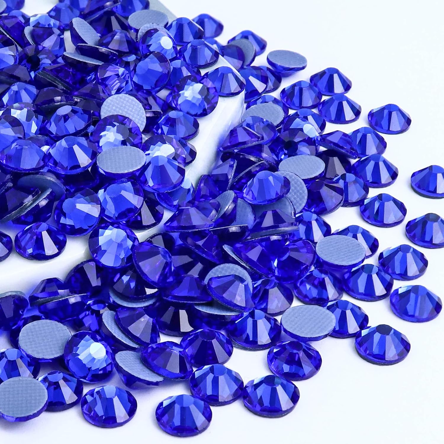 Towenm 1440PCS Hotfix Crystals Glass Rhinestone, Flatback Hot Fix Round Gems Crystal