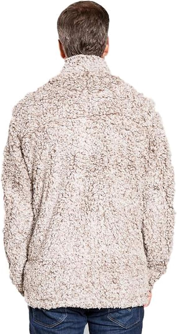 frosty tipped quarter zip pullover