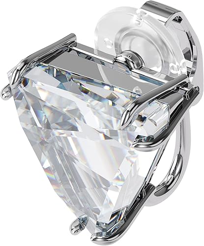 Swarovski Colección de joyas de pendientes Mesmera, acabado rodio, cristales transparentes