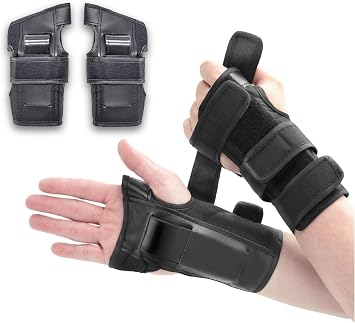 Elos Protective Gear Set Knee Pads, Wrist Guards, Elbow Pads - Comfortable & Adjustable for Adults & Kids, Ideal for Skating, Biking, Scooter, Rollerblade & More