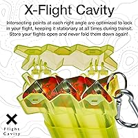 Vista 3 de Casemaster de GLD Products - Estuche ajustable para dardos Nomad Amarillo Neón