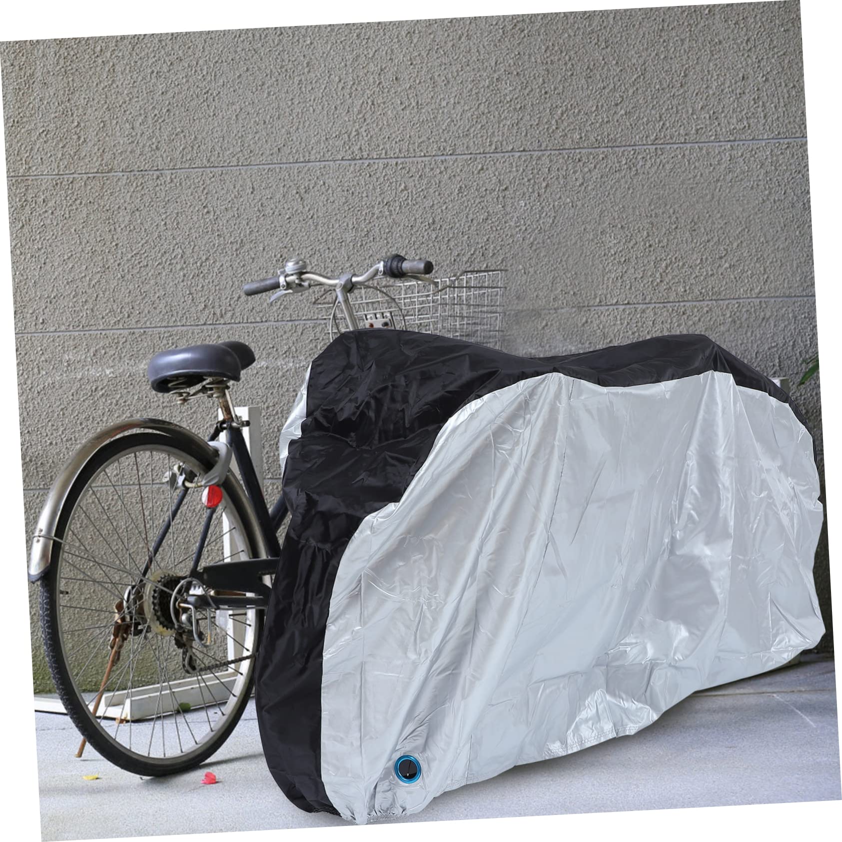 UPKOCH Fahrradabdeckung aus Polyester Schutz vor Hagel Staub und Regen für Mountainbike und Faltrad Innen und Außen