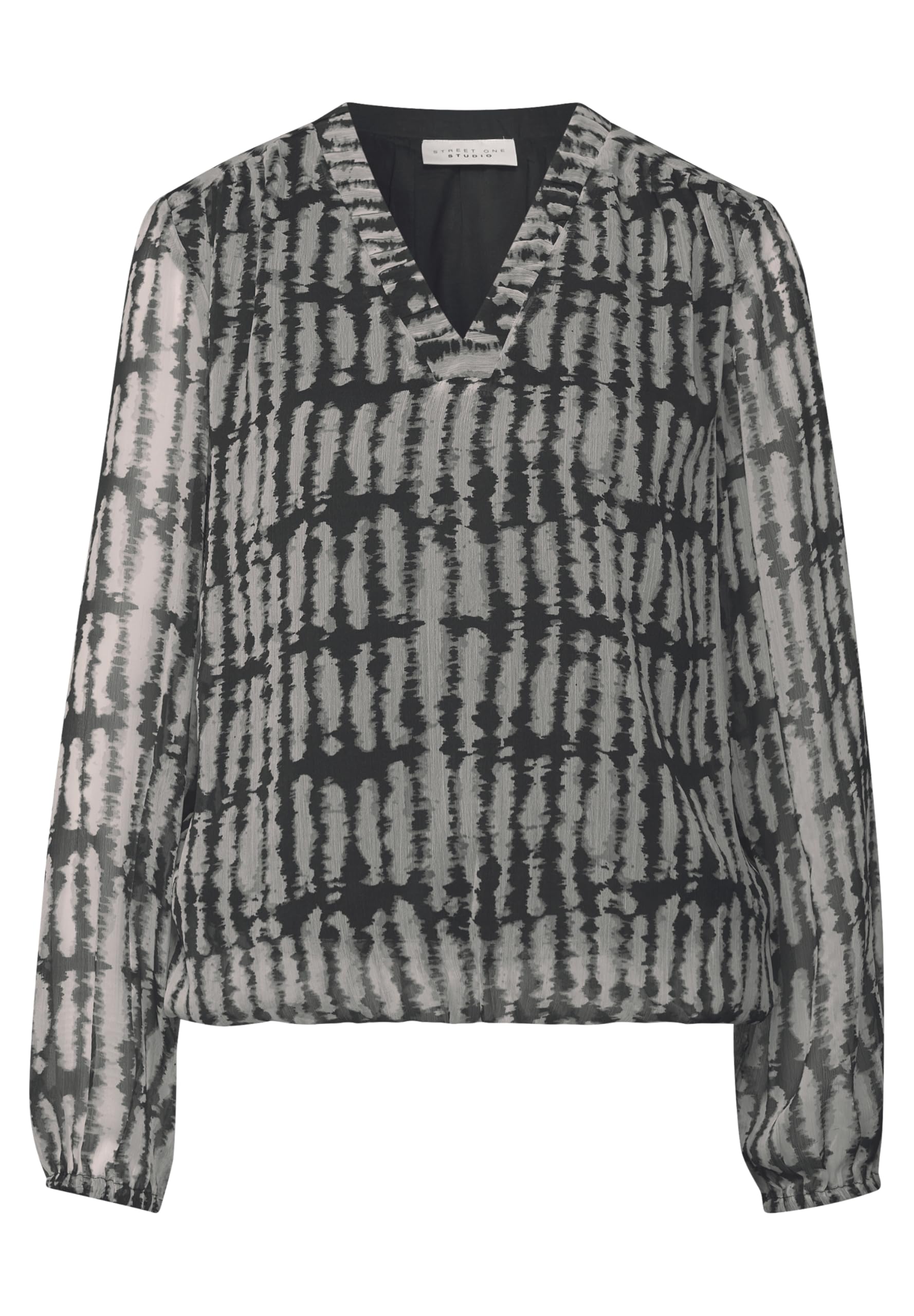 Street One Studio Damen V-Neck Chiffon Tunika