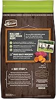 Vista 10 de Merrick - Alimento seco para perros, receta de cordero real y batata libre de granos, 22 libras, en bolsa