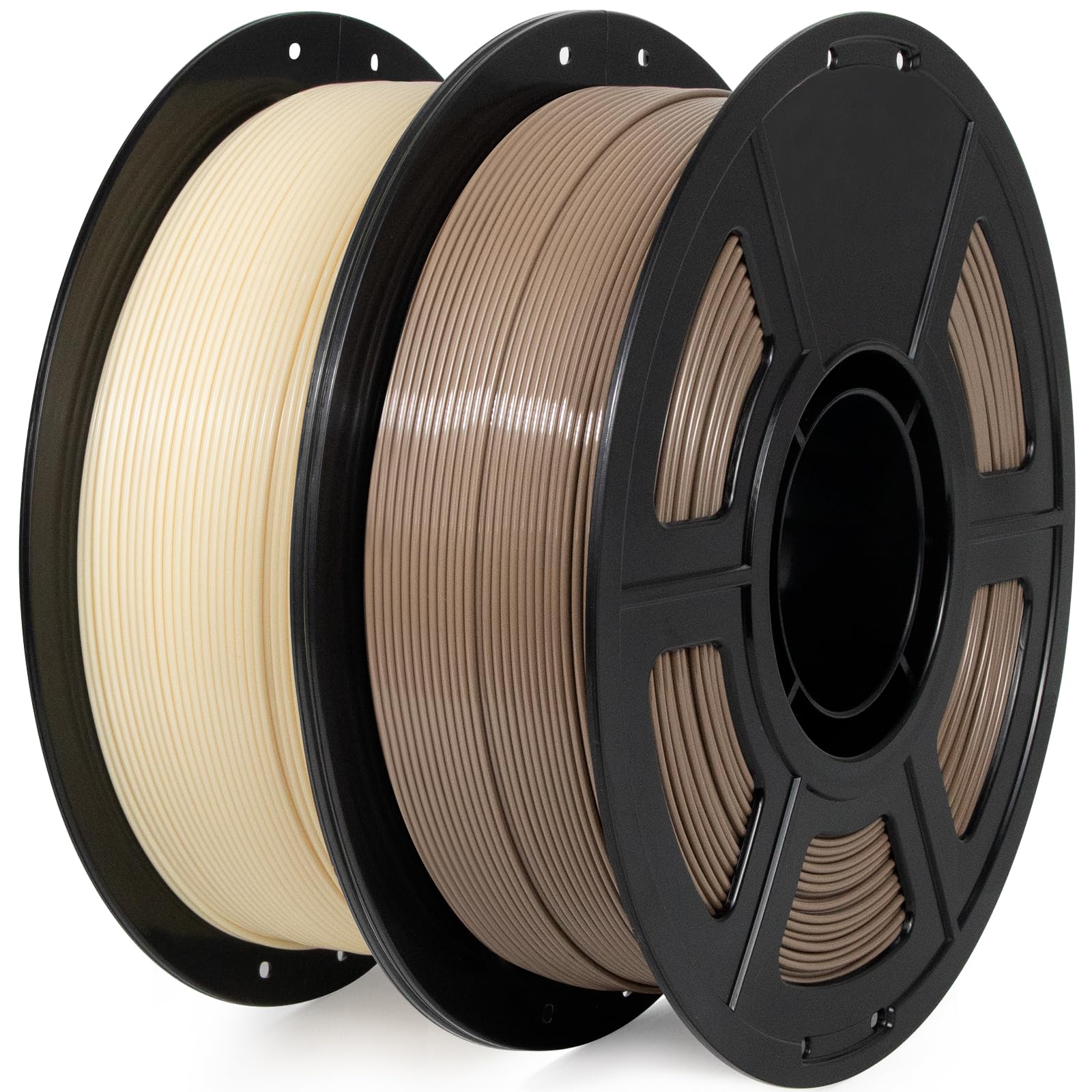 IEMAI PETG Filamento 1.75mm 2Kg, Marrone/Pelle PETG Filamenti per Stampa 3D, Precisione Dimensionale +/- 0.02 mm