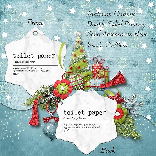 Miniatura 121 de Adornos de Navidad – Y'all Definition Ornament – Noun Definition Christmas Ornament – Y'all Christmas Ceramic Christmas Tree Keepsake Dictionary