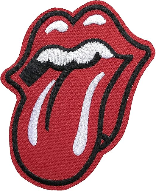 Rolling Stones Tongue Badge Embroidered Patch Sew-on or Iron-on